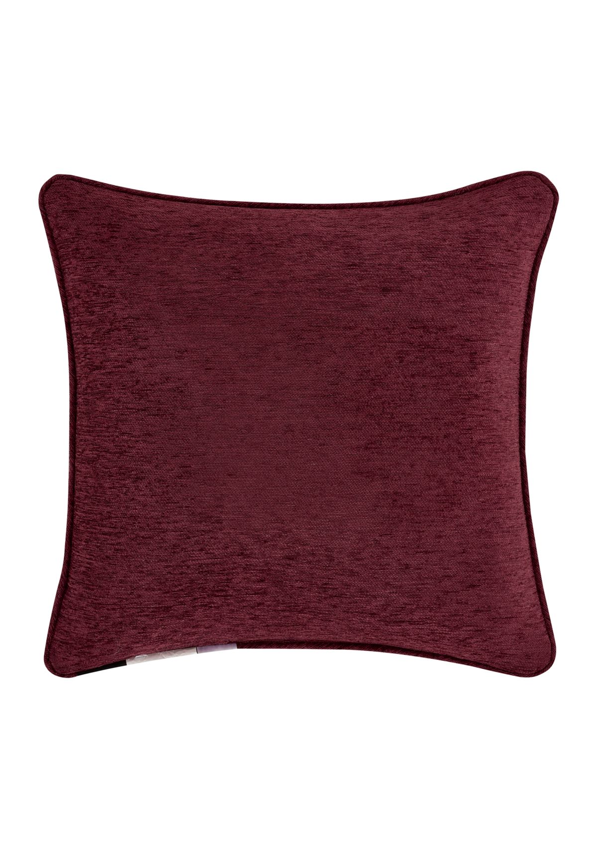 Garnet 18" Square Embellished Decorative Throw Pillow