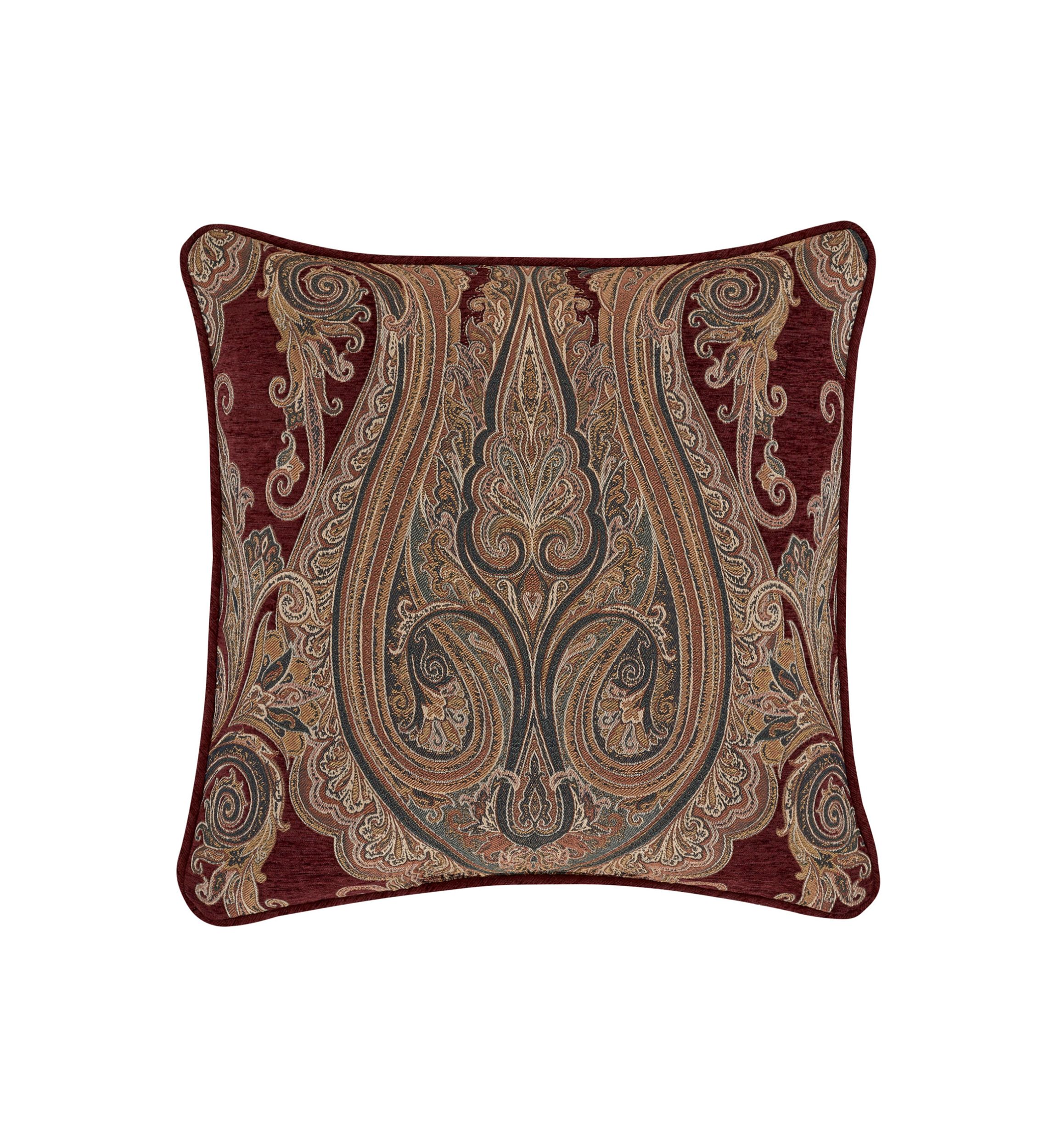 Garnet 20" Square Decorative Throw Pillow