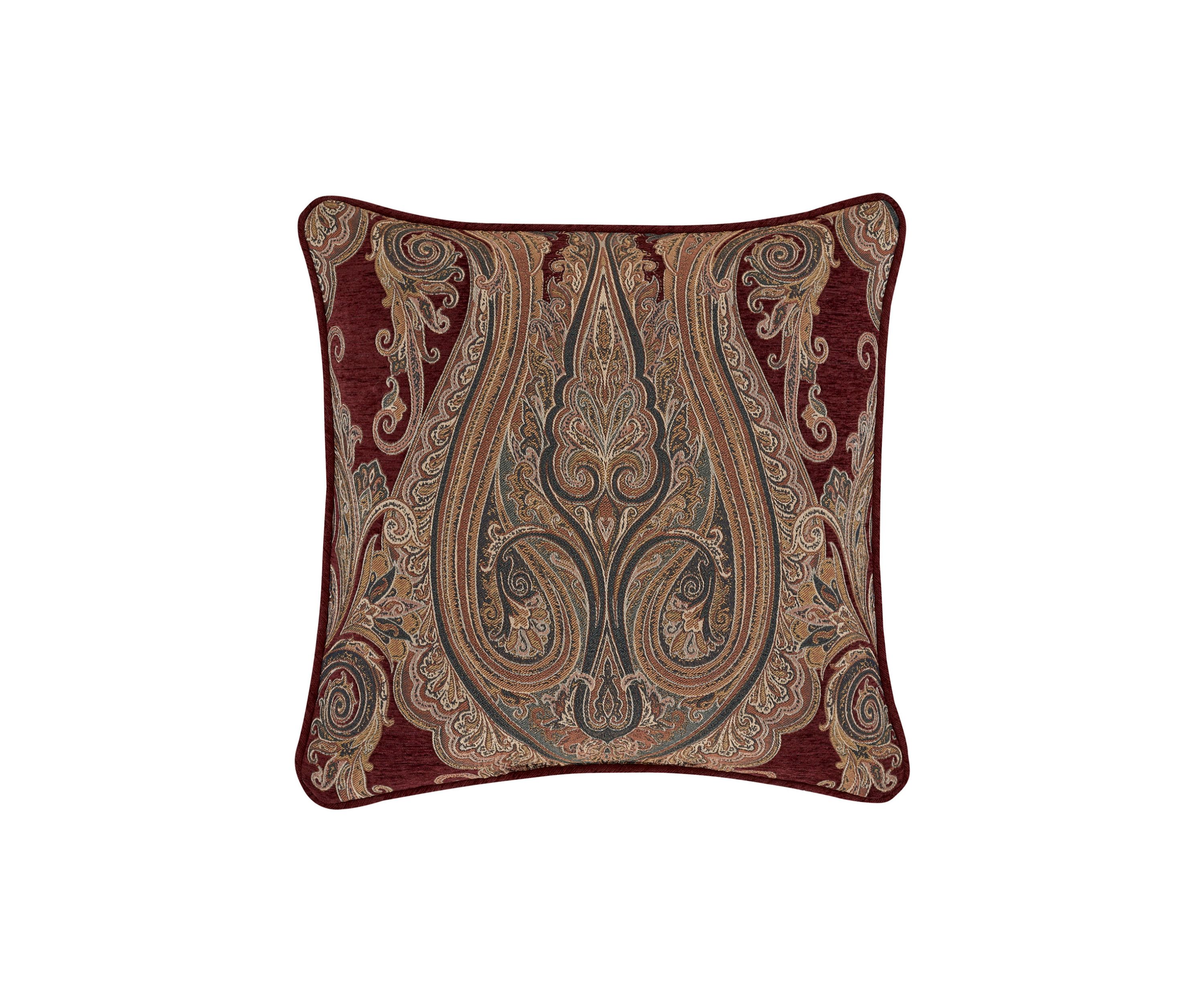 Garnet 20" Square Decorative Throw Pillow