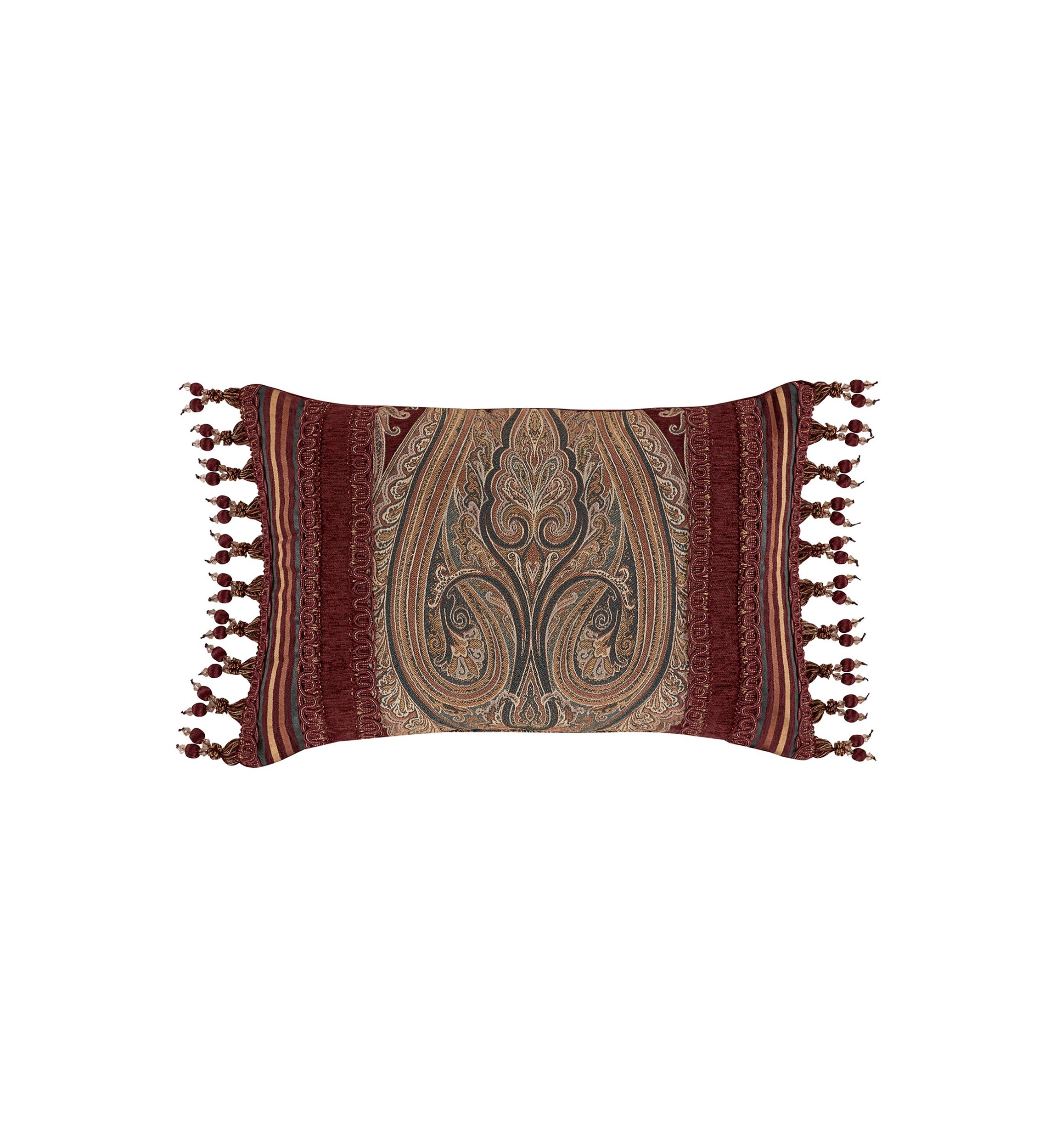 Garnet Boudoir Decorative Throw Pillow
