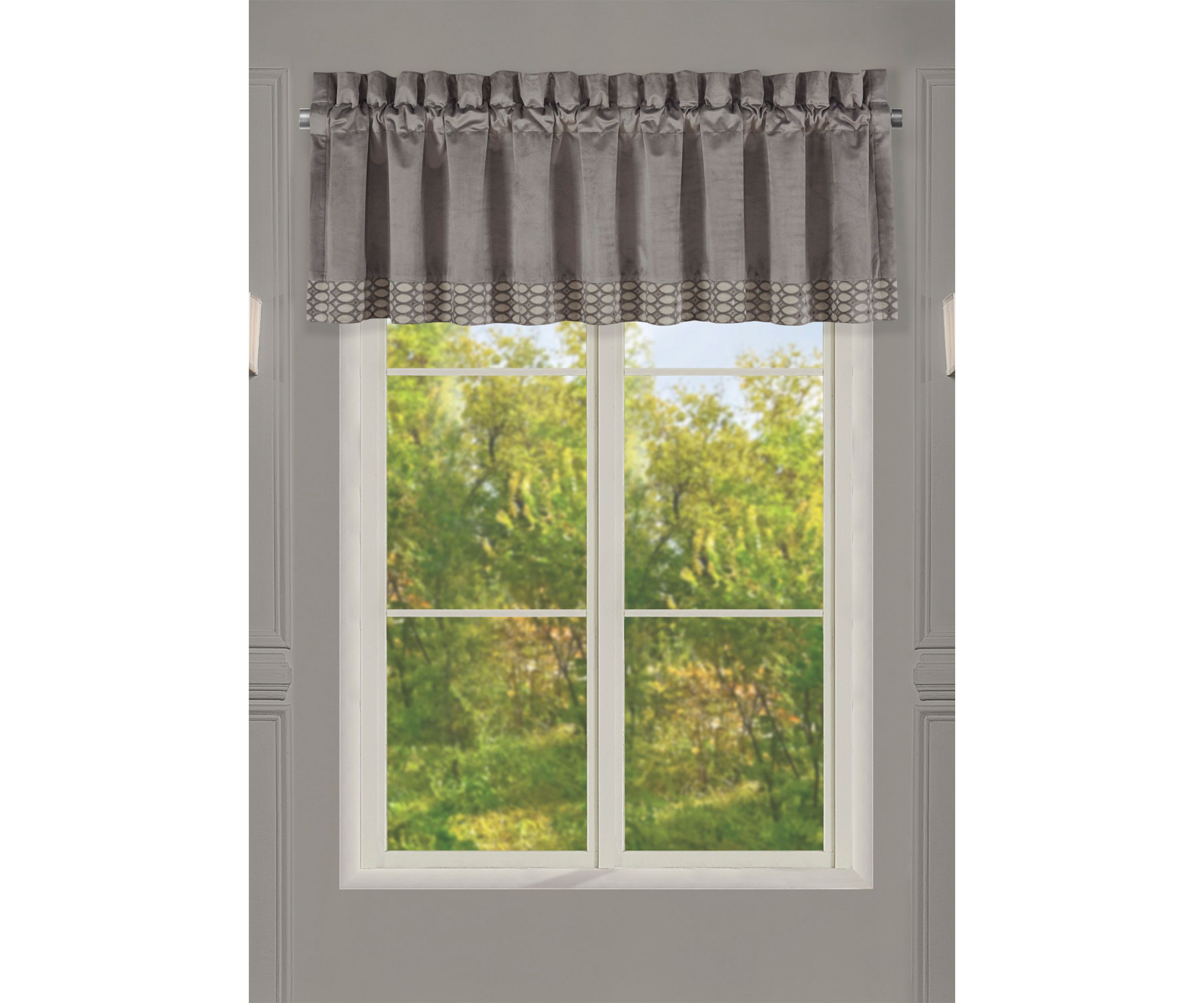 Belvedere Window Straight Valance
