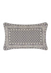 Houston Charcoal Boudoir Decorative Throw Pillow
