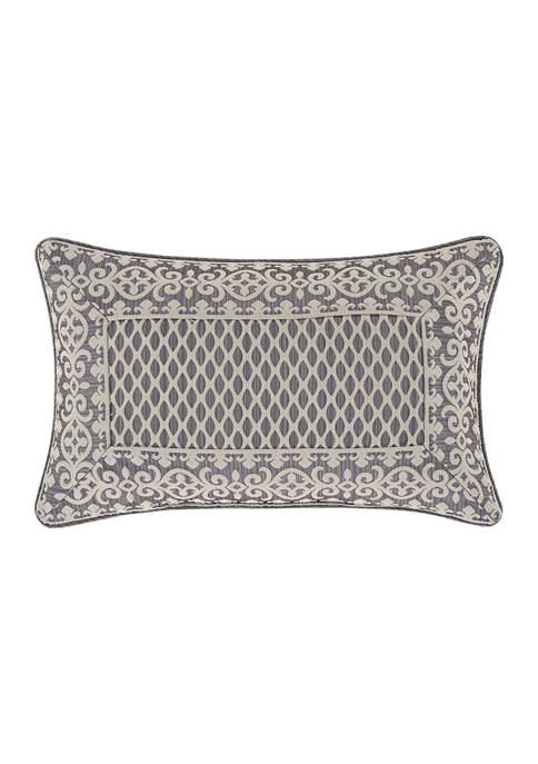 Houston Charcoal Boudoir Decorative Throw Pillow