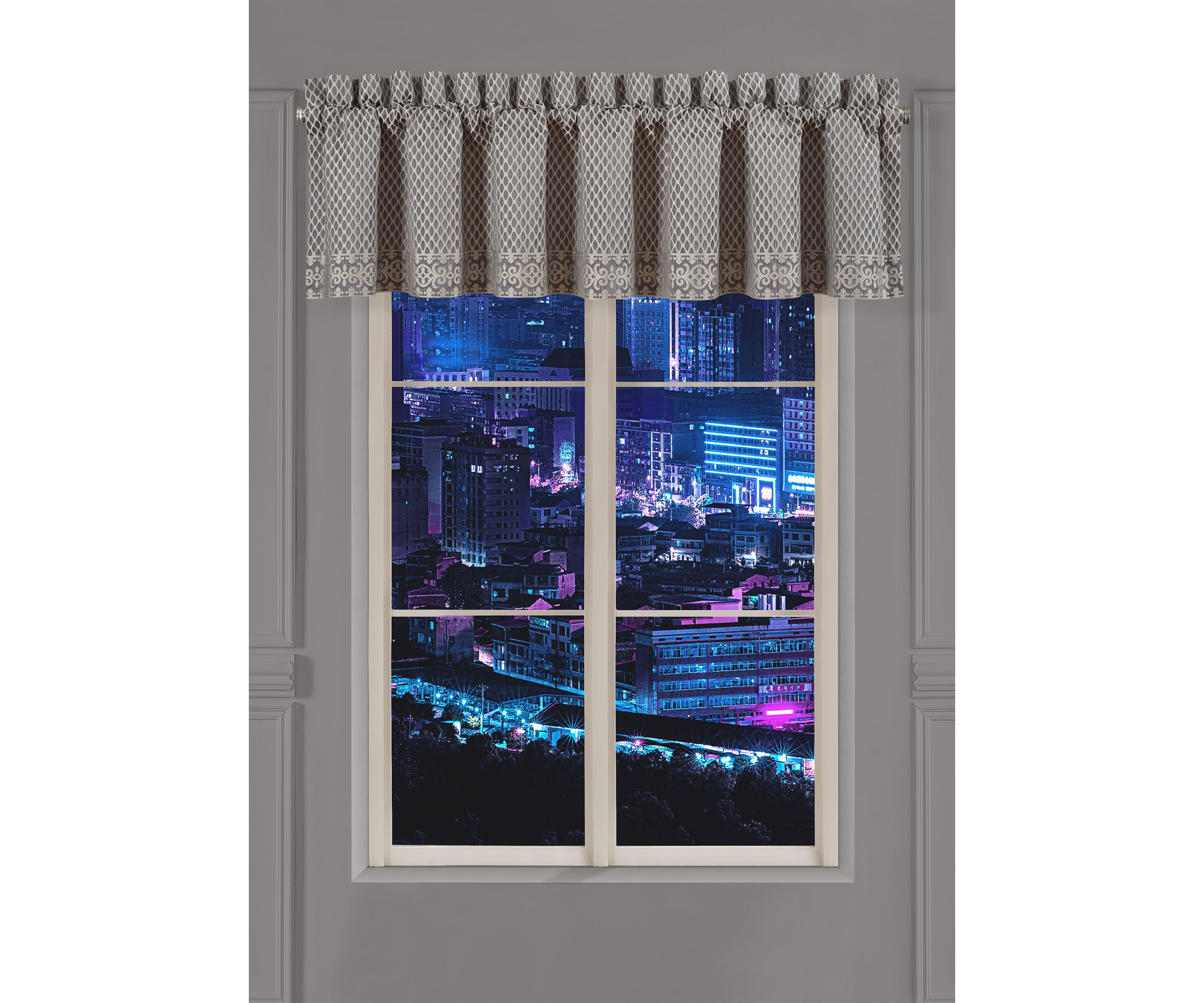 Houston Window Straight Valance