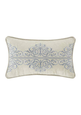  Aidan Silver Boudoir Decorative Throw Pillow  