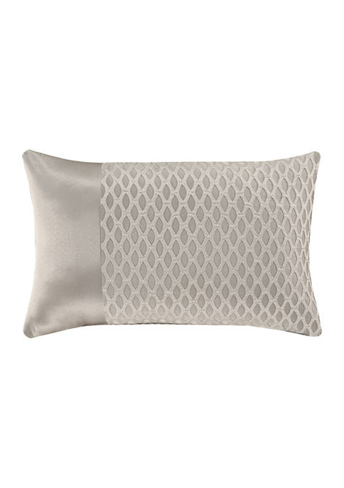  Napoli Silver Boudoir Decorative Throw Pillow 