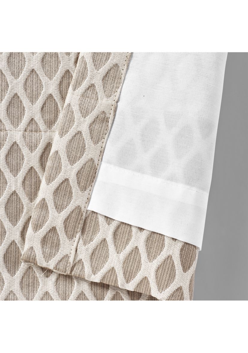 FA21 BELLALINA DRAPE:84-89 2 Wide:CHAMPAGNE