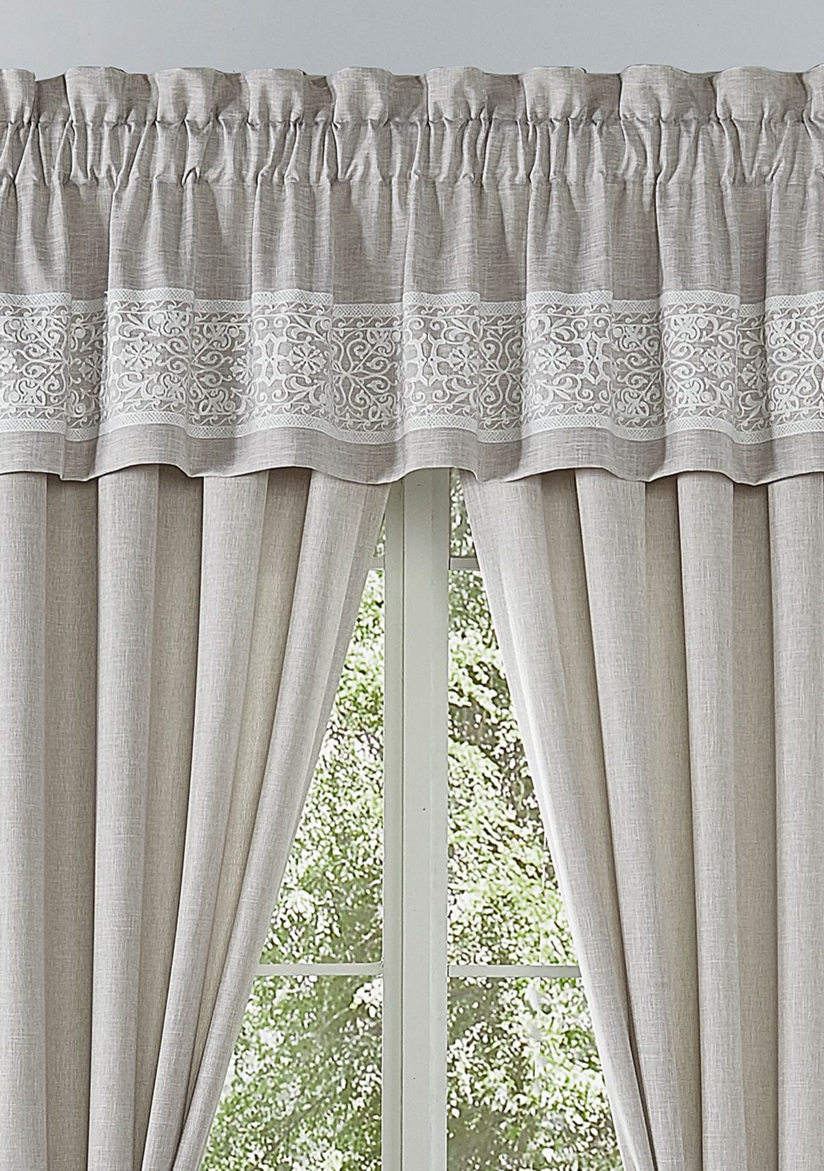Aimee Window Straight Valance