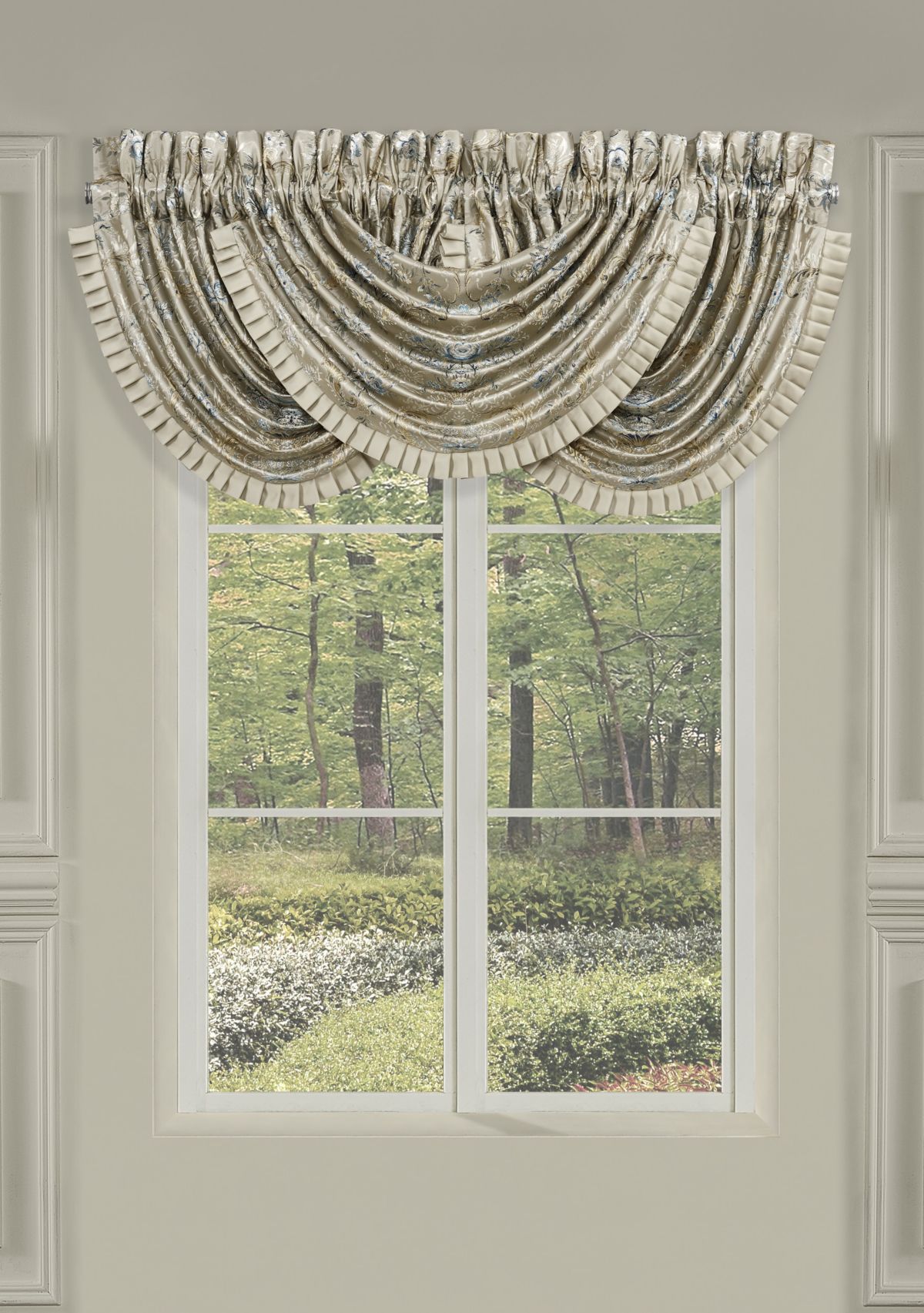 Jacqueline Window Waterfall Valance