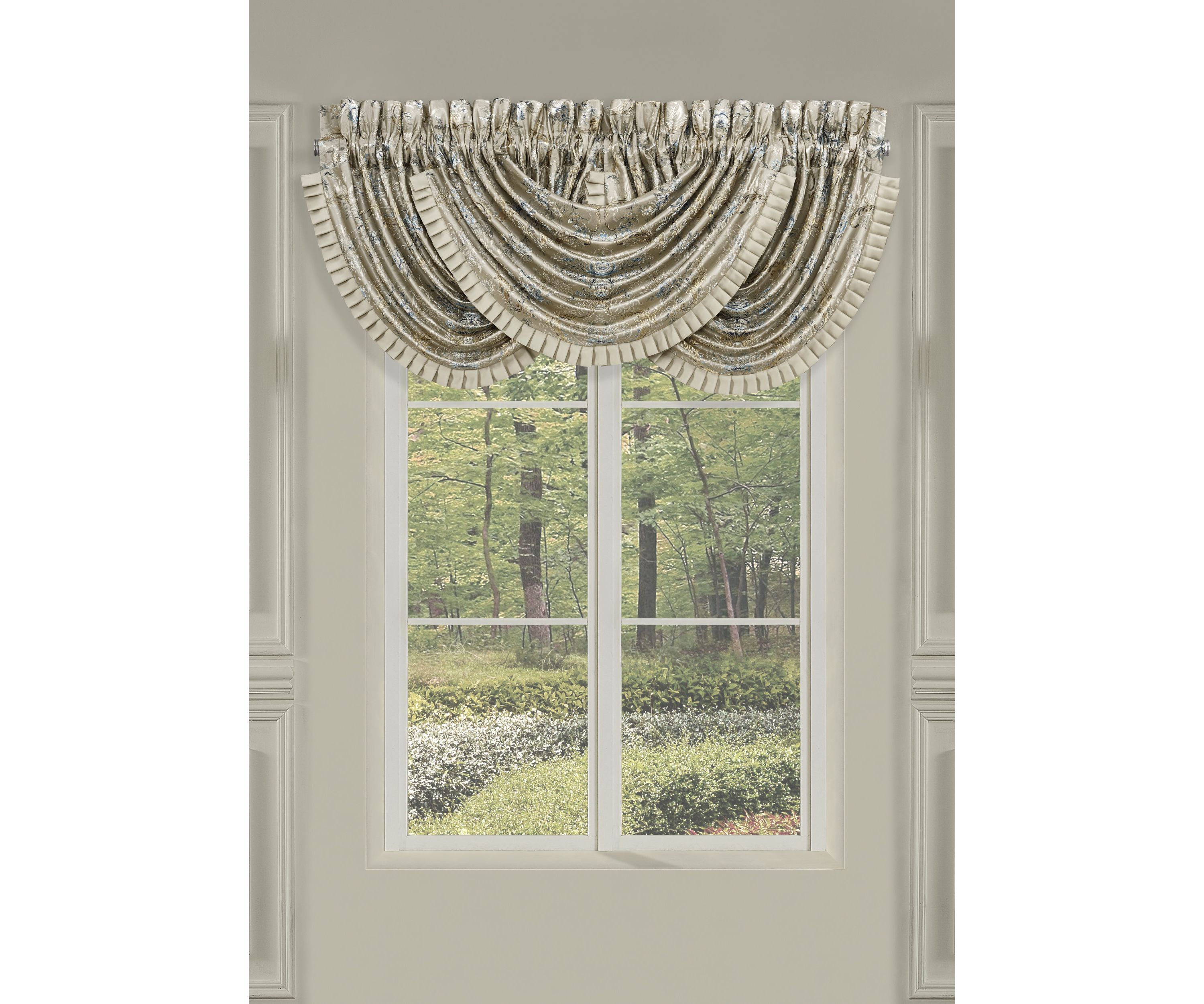 Jacqueline Window Waterfall Valance