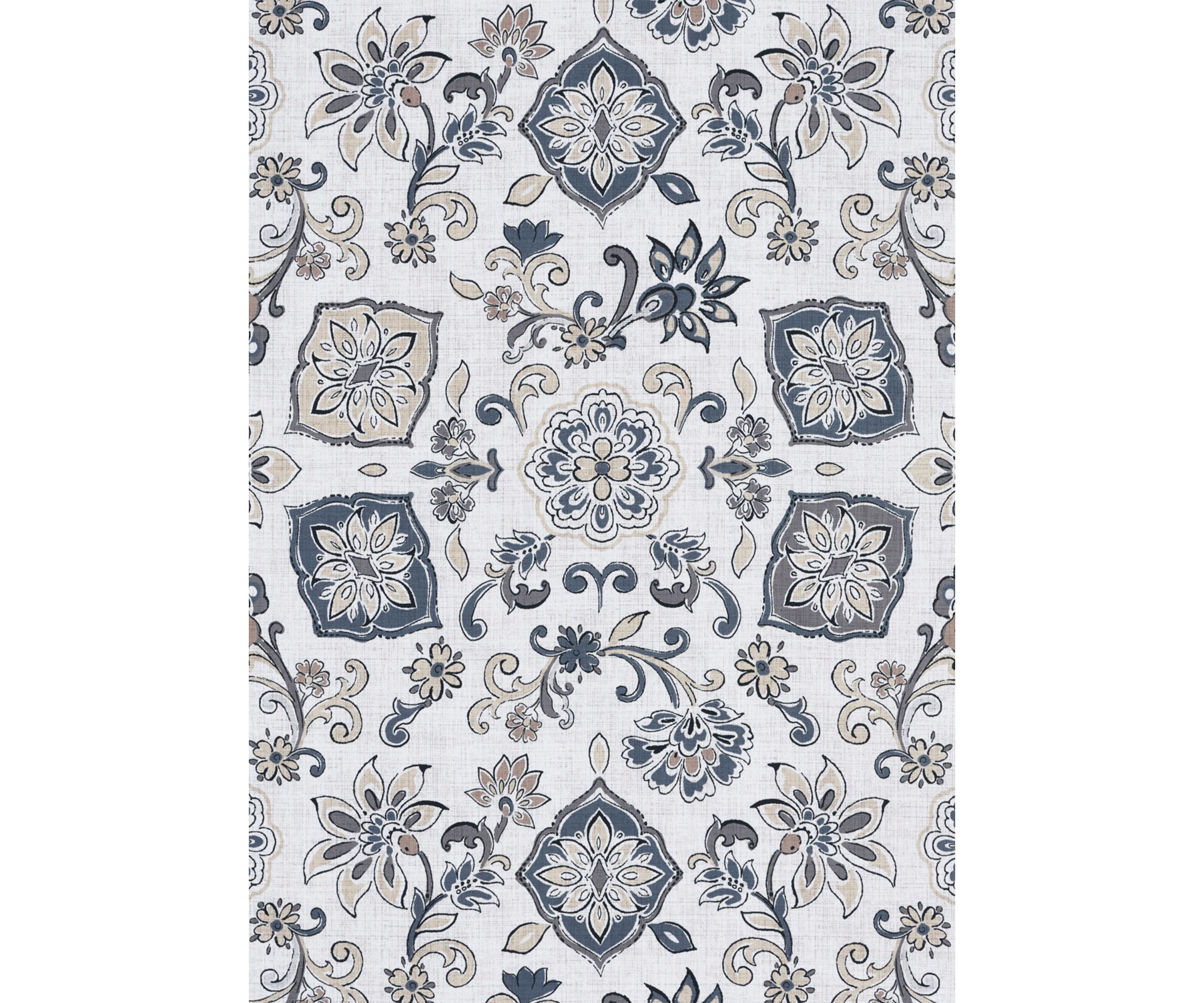 Chelsea Blue Window Straight Valance