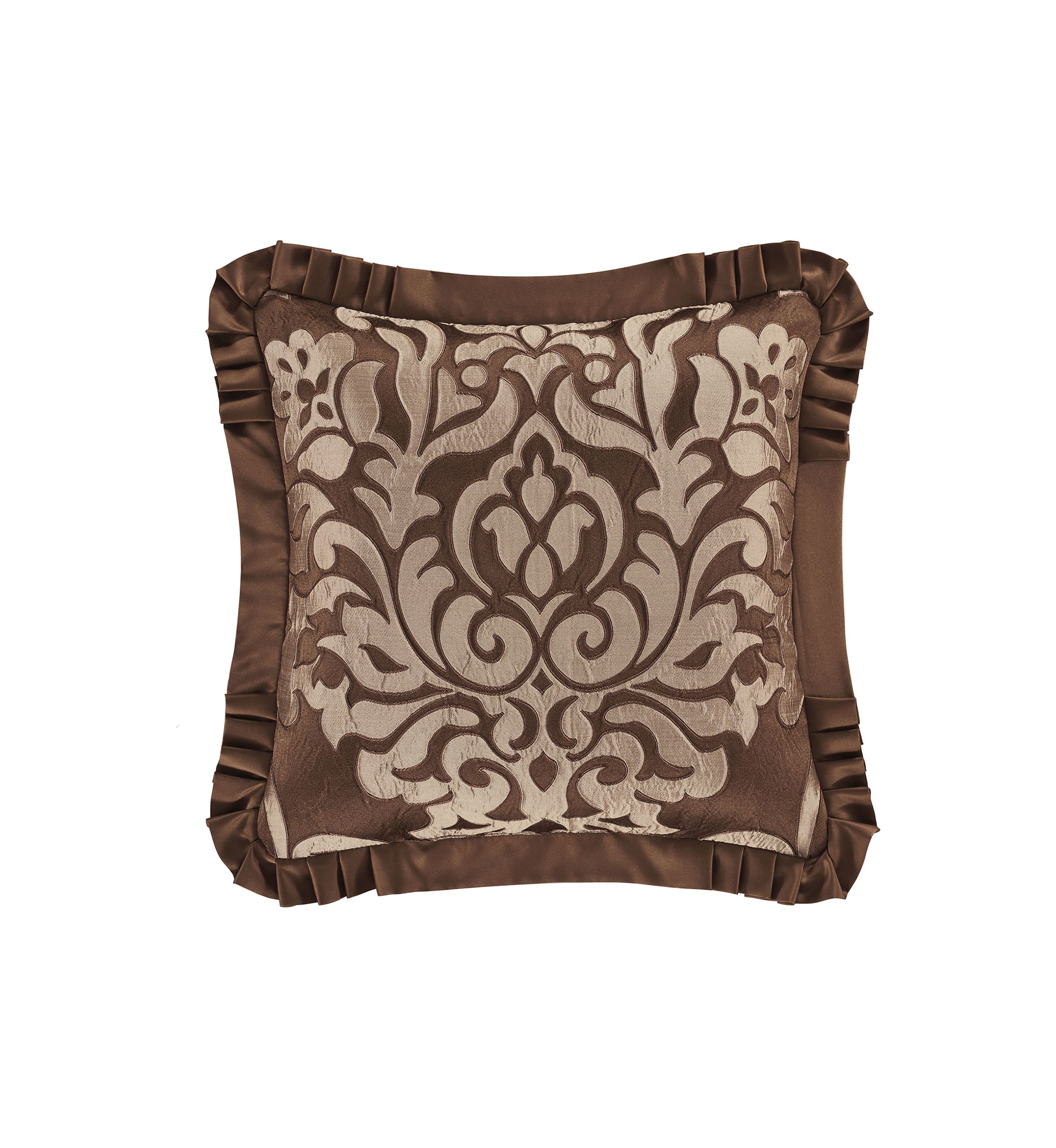 Surano 20" Square Embellished Decorative Throw Pillow