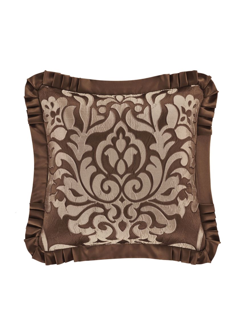 Surano 20" Square Embellished Decorative Throw Pillow