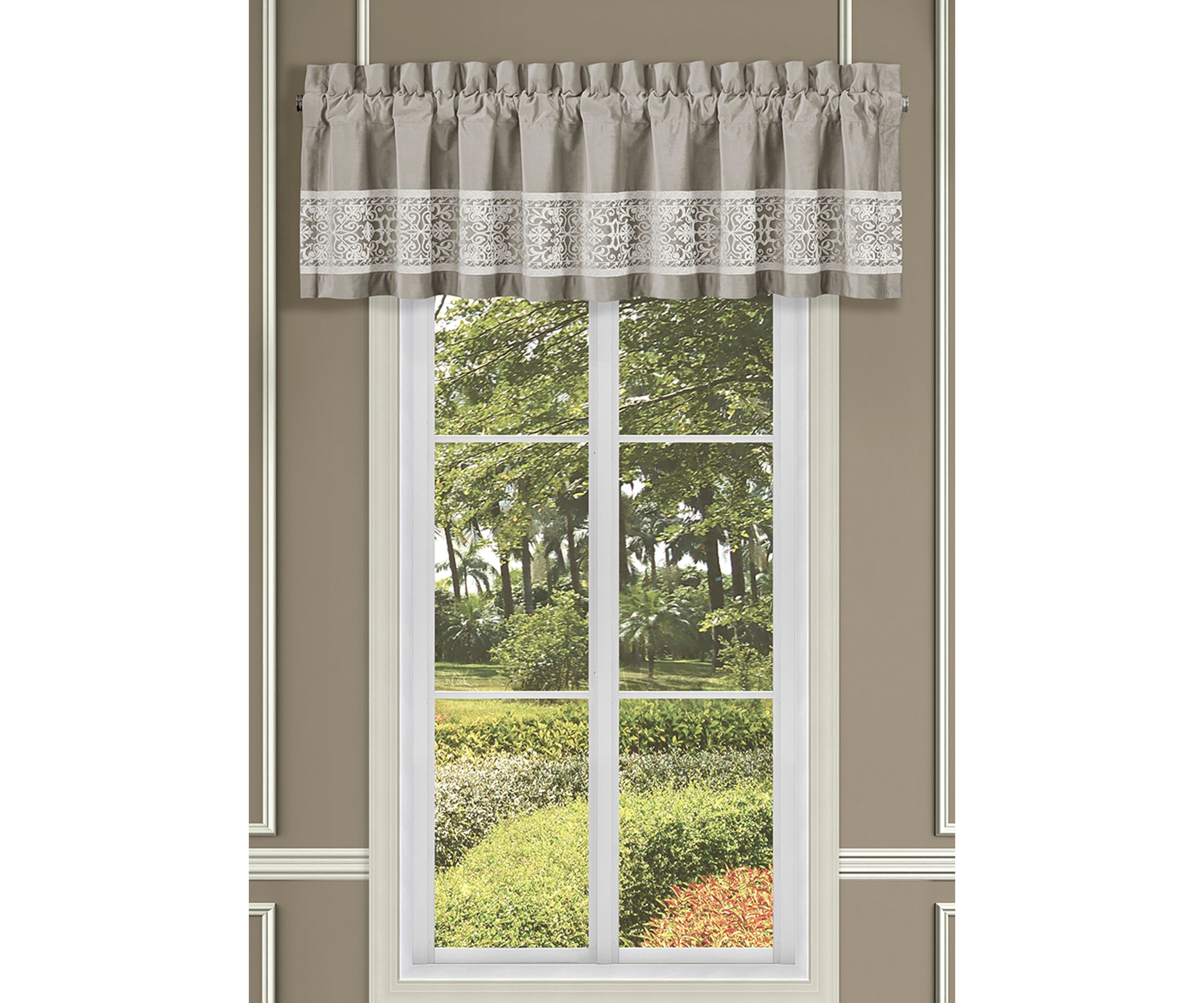 Opulence Window Straight Valance