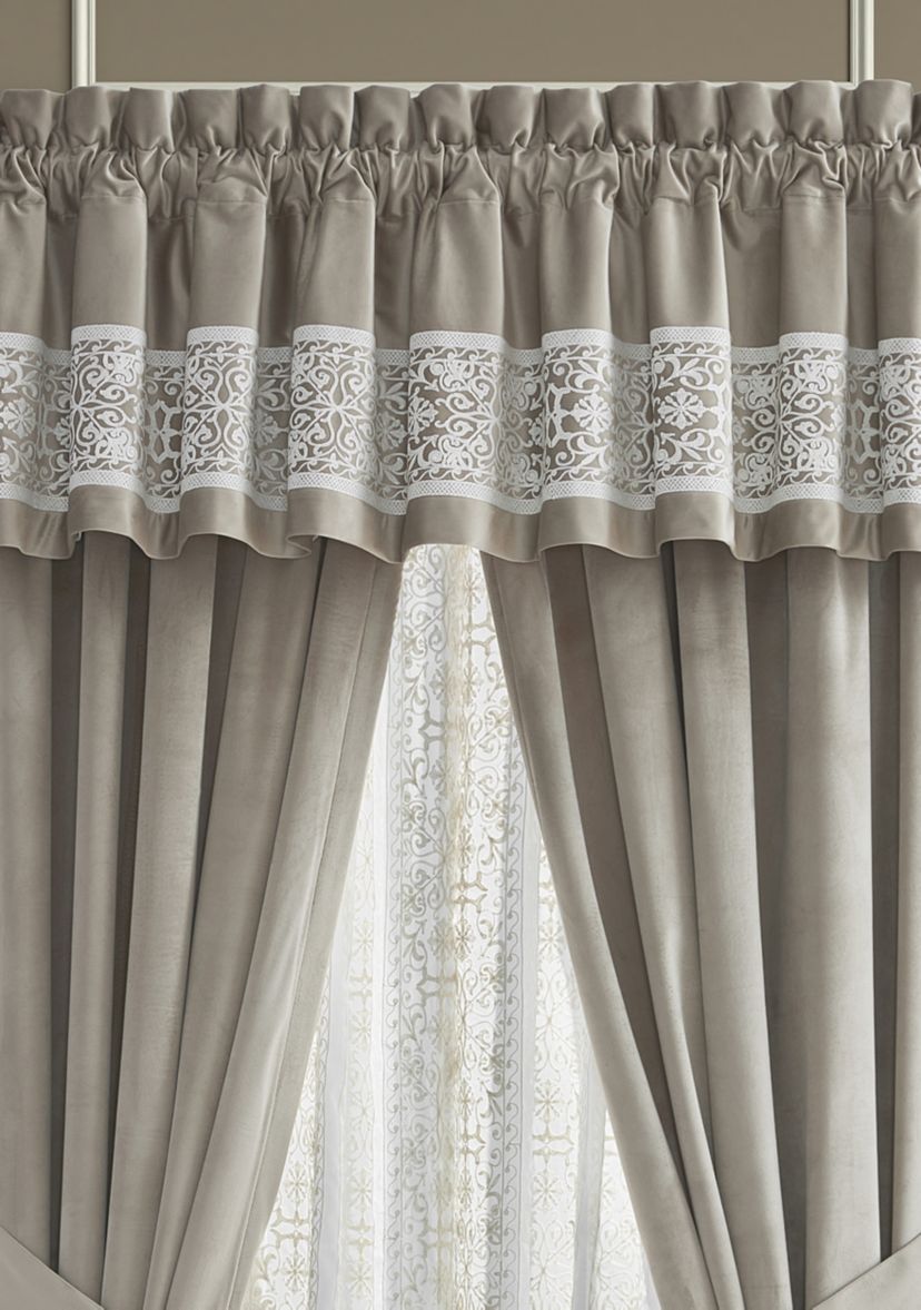 Opulence Window Straight Valance