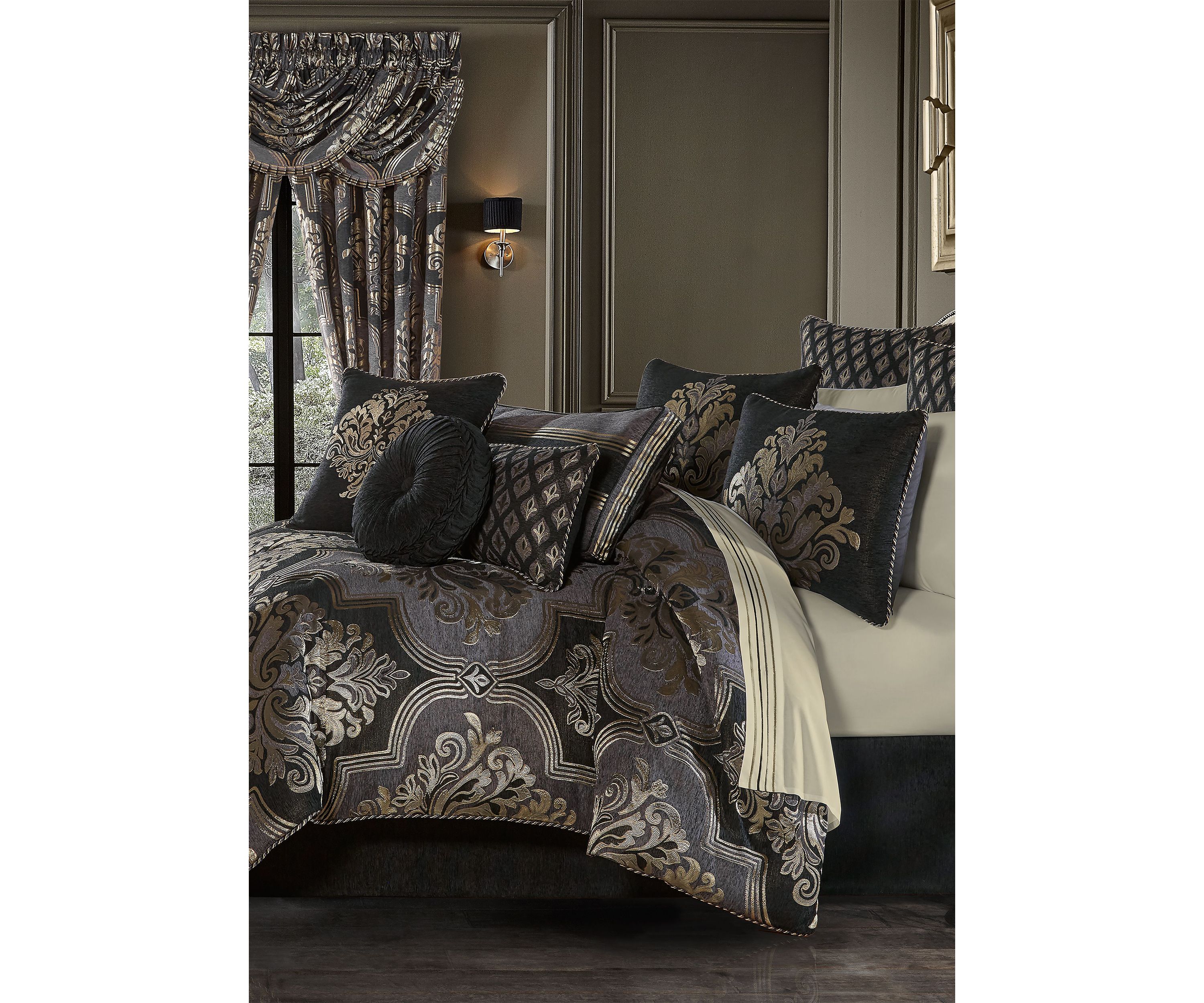Savoy Bolster Decorative Throw Pillow