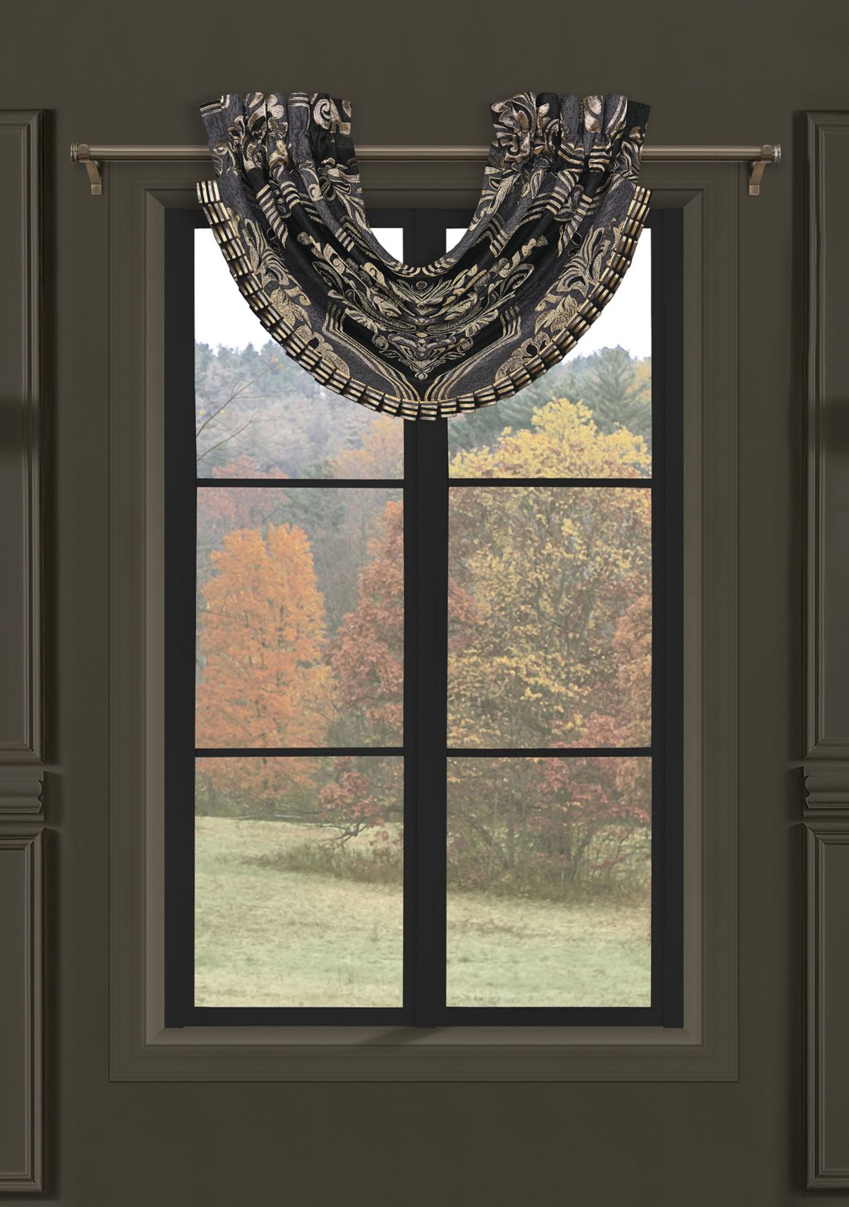 Savoy Window Waterfall Valance