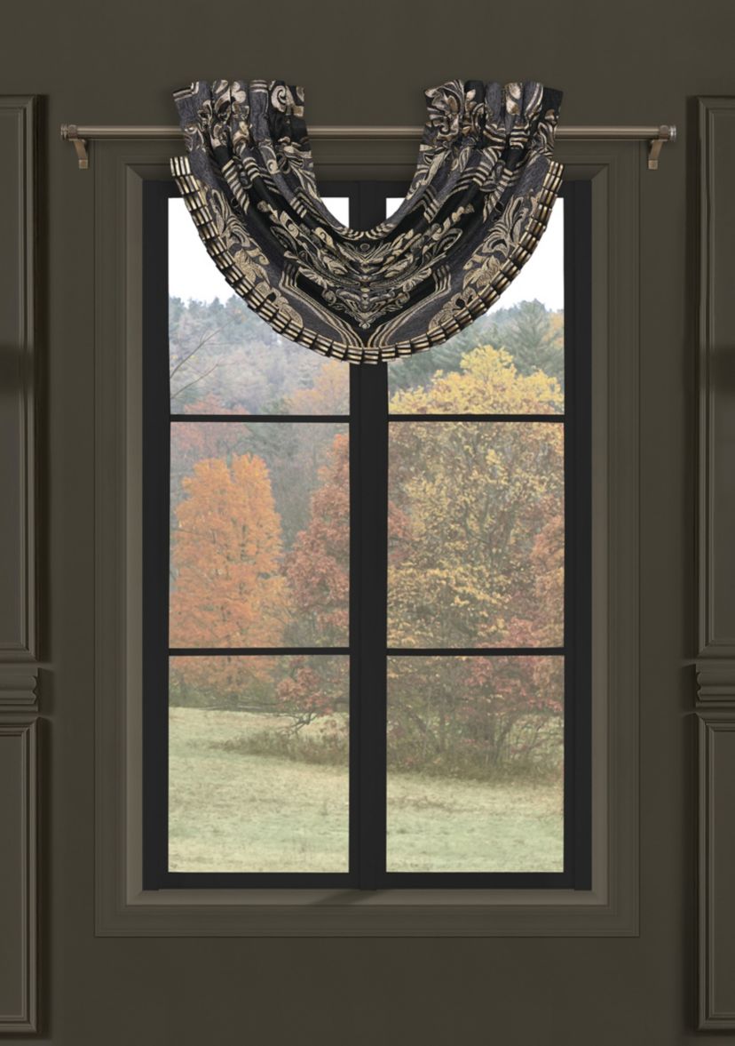 Savoy Window Waterfall Valance