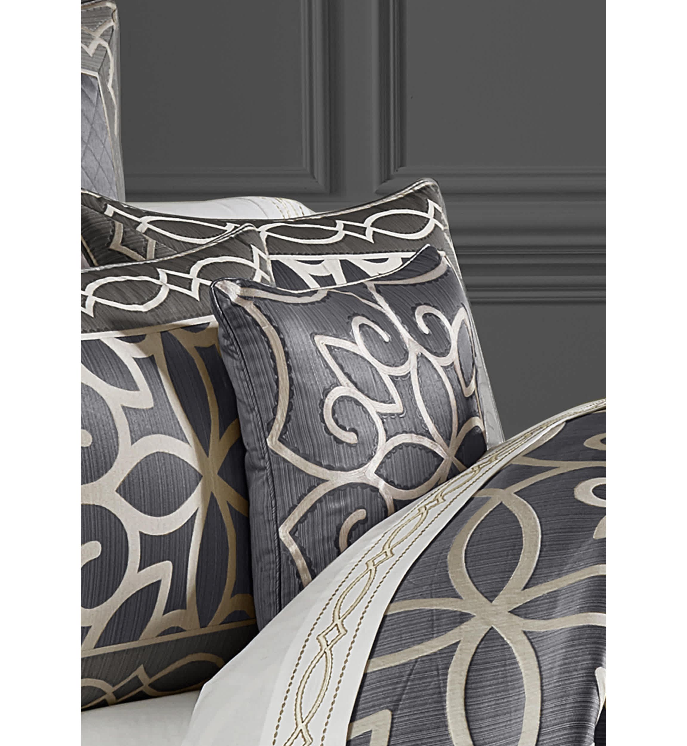 Deco 18" Square Decorative Throw Pillow