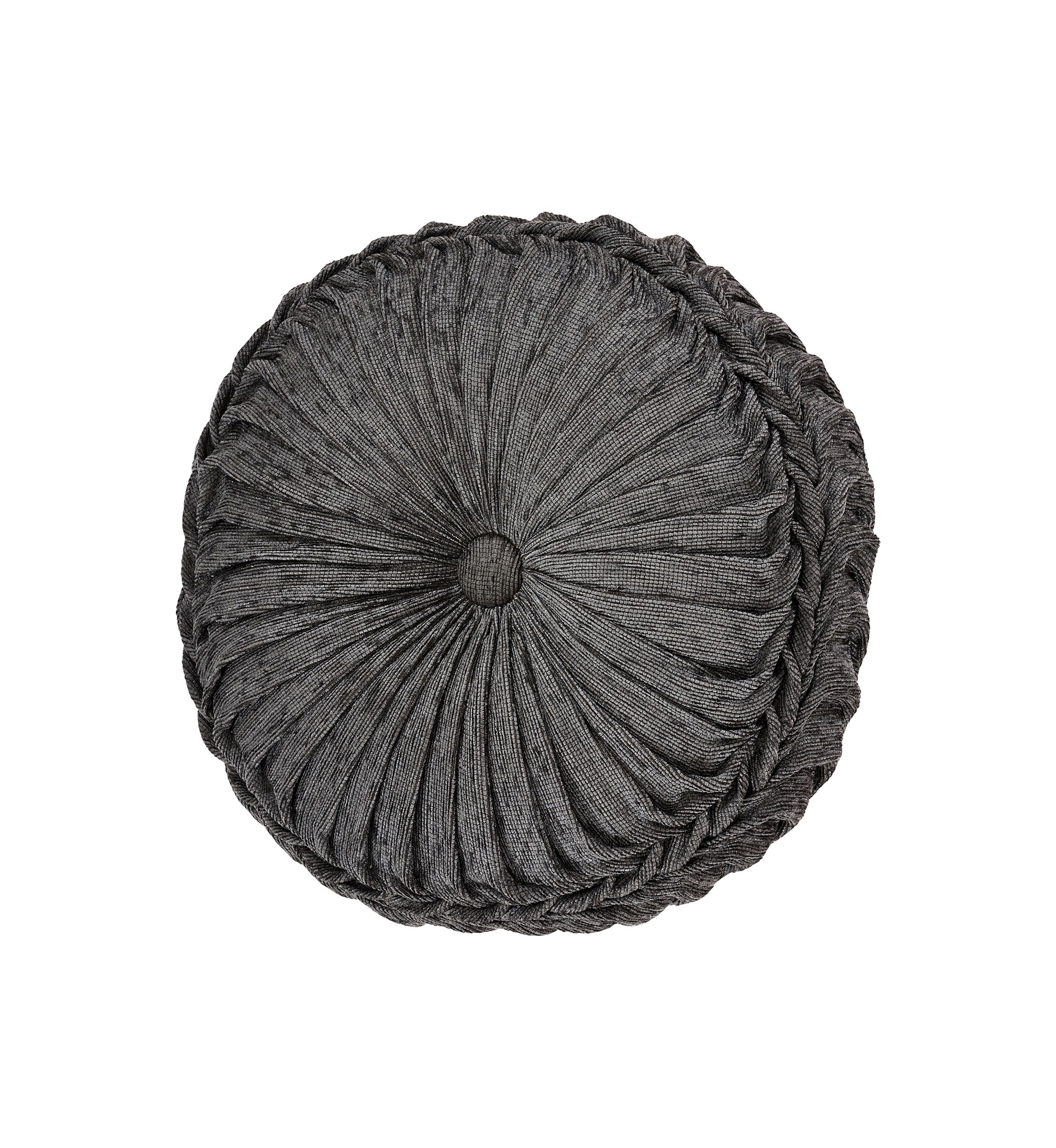 Woodhaven Tufted Round Decorative Throw Pillow
