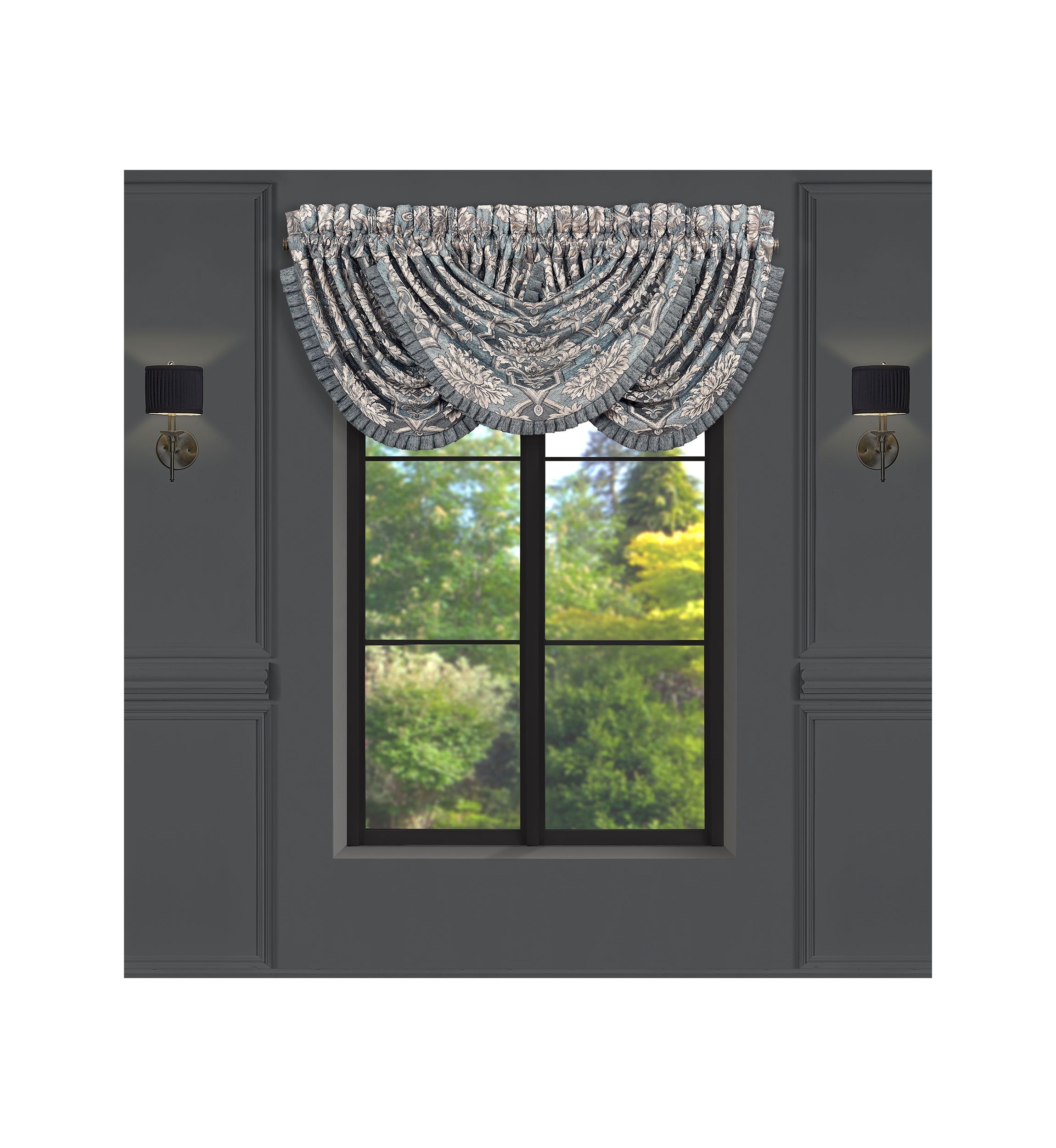Woodhaven Window Waterfall Valance