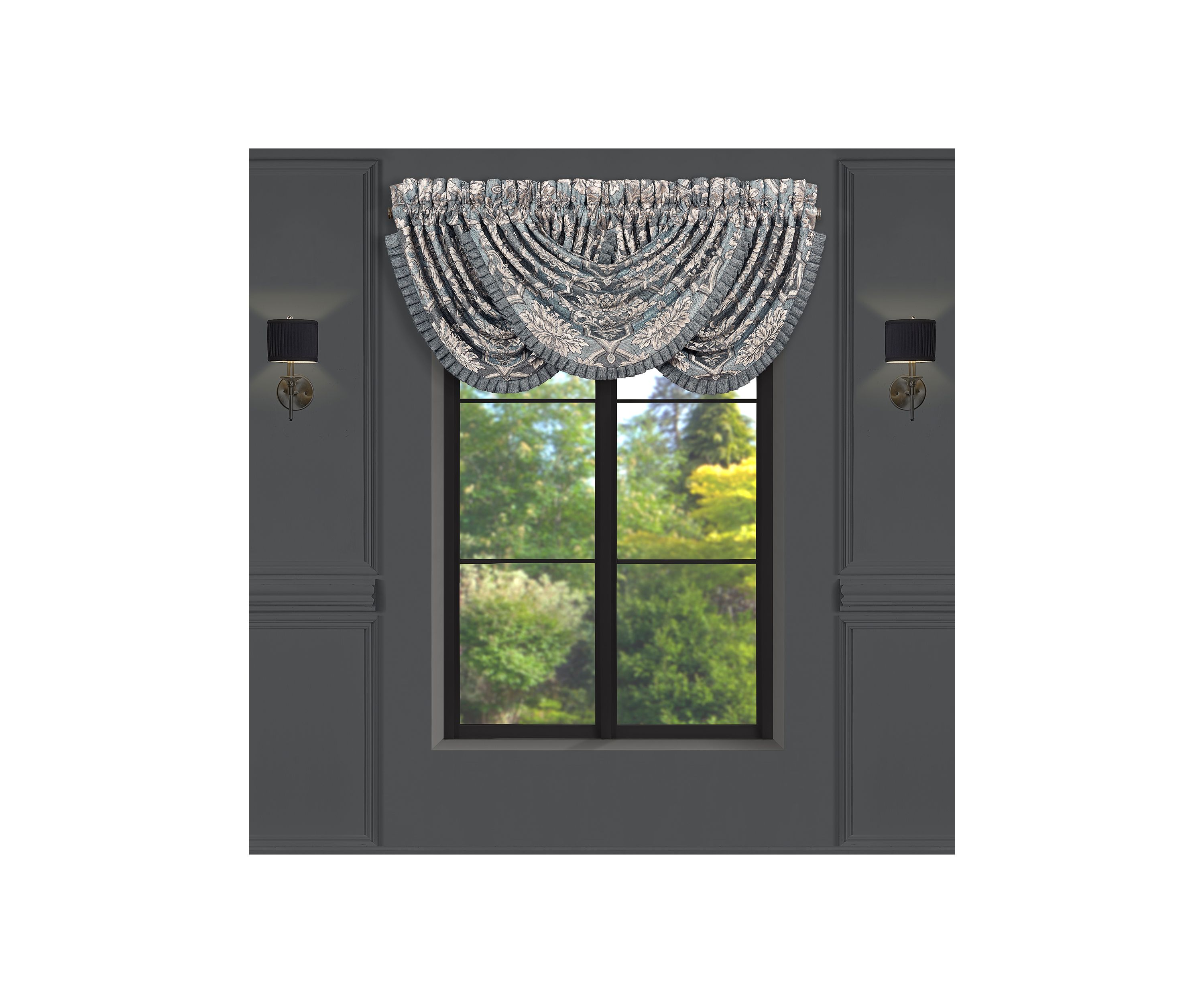 Woodhaven Window Waterfall Valance