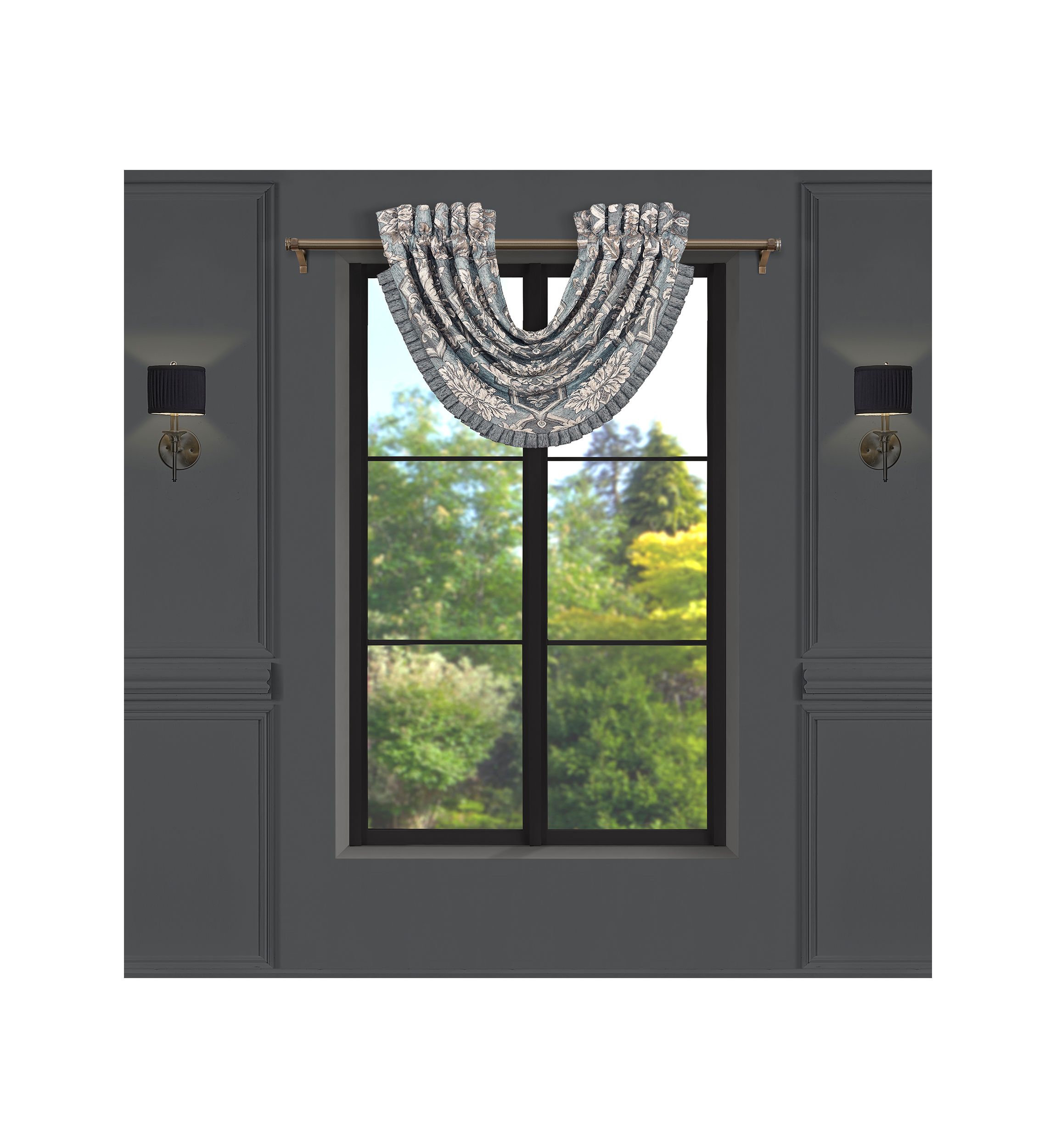 Woodhaven Window Waterfall Valance