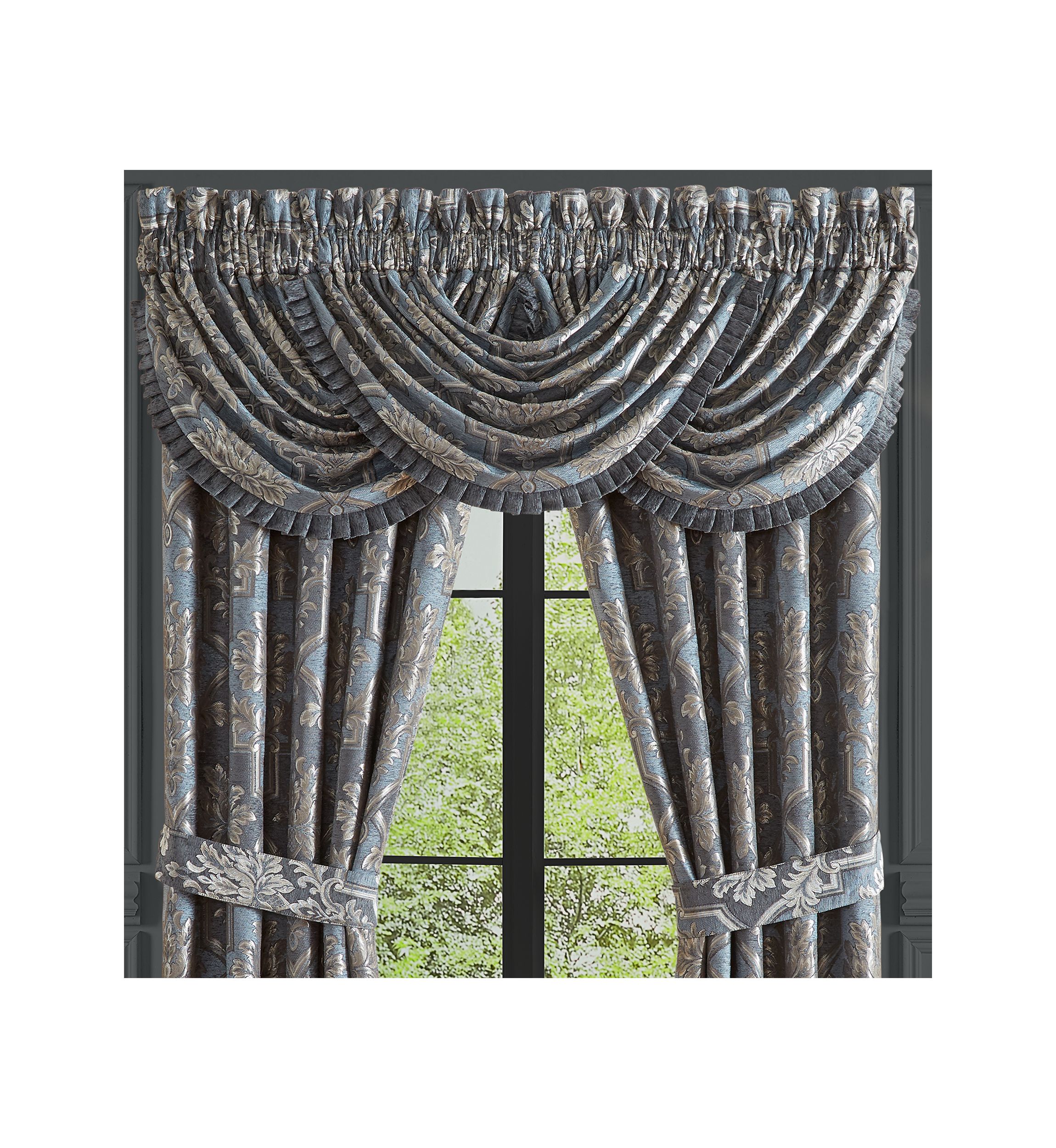 Woodhaven Window Waterfall Valance