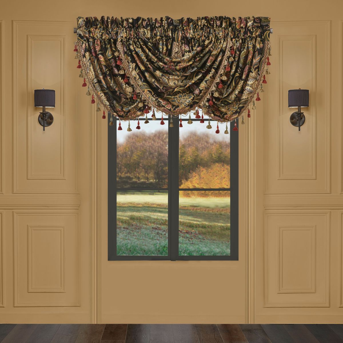 Stefania Window Waterfall Valance