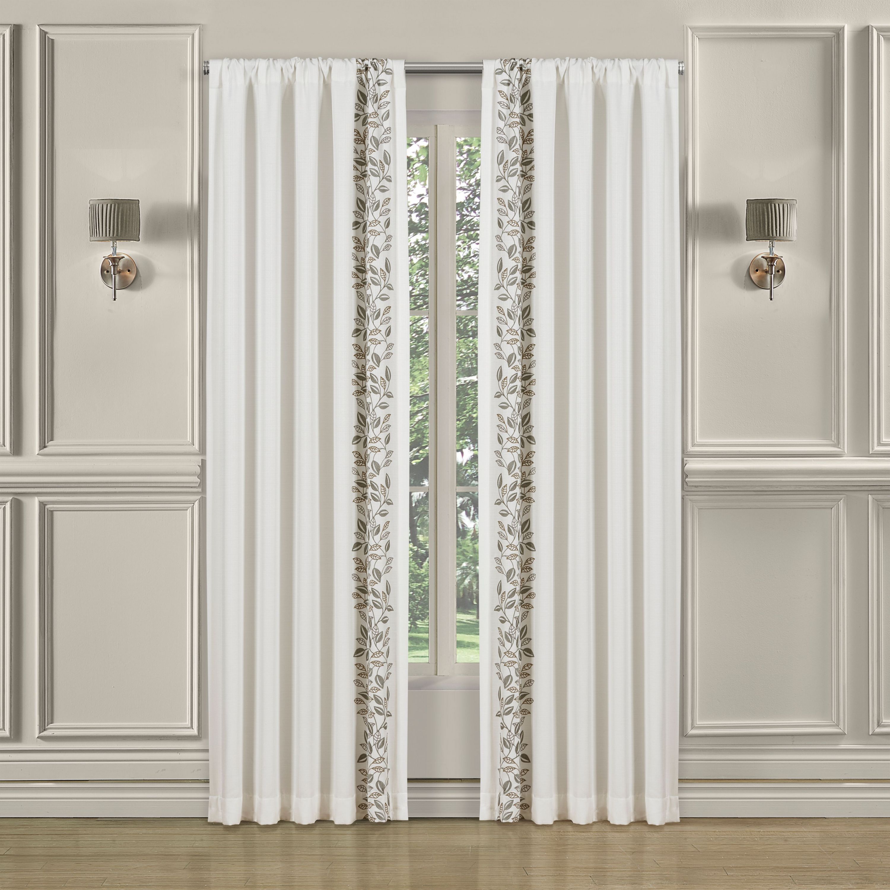 Laurel Drapery Panel Pair