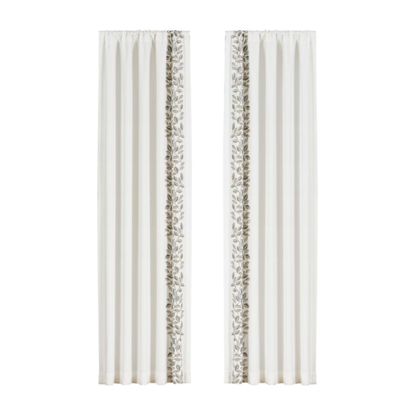 Laurel Drapery Panel Pair