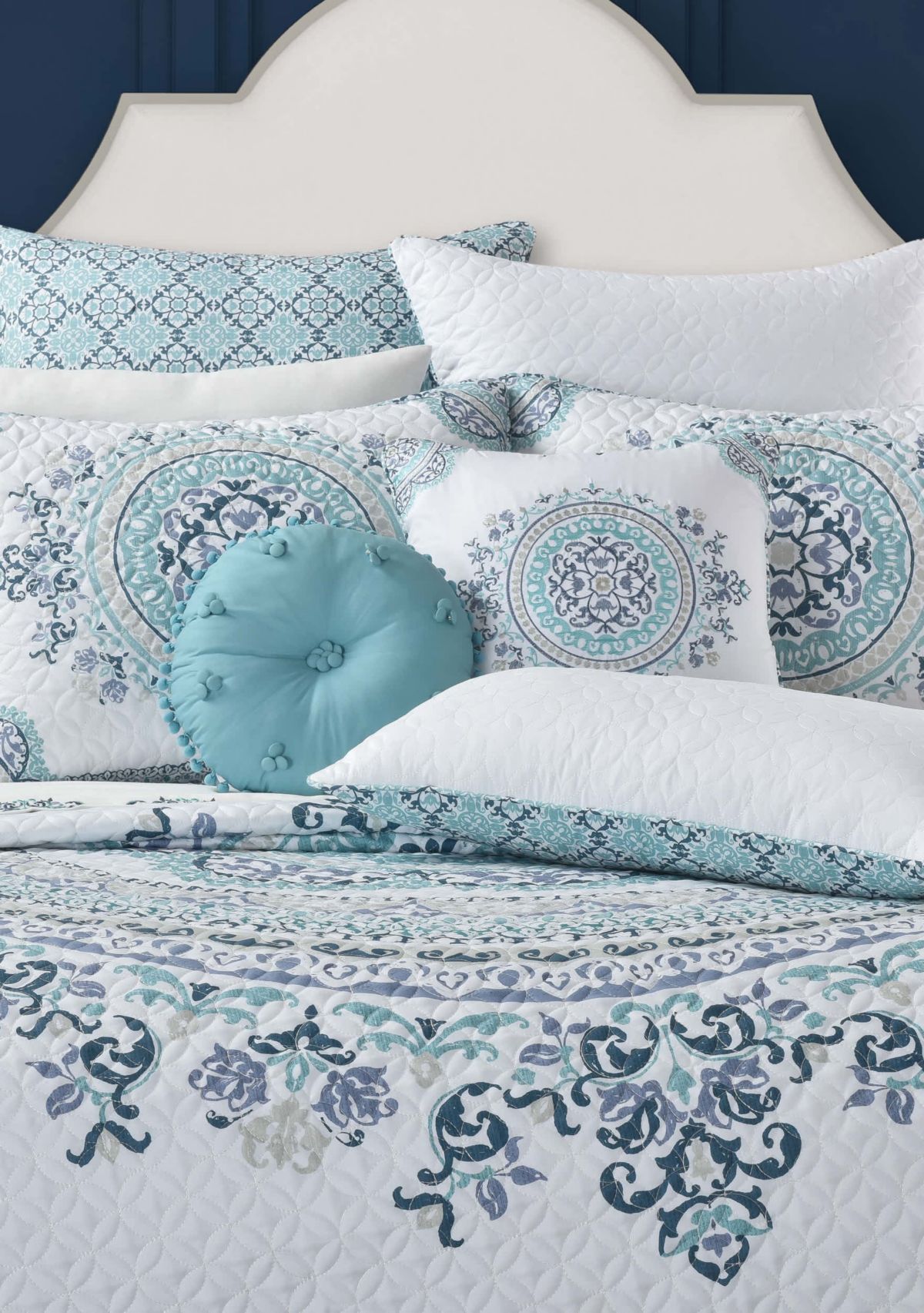 Afton Round Decorative Throw Pillow