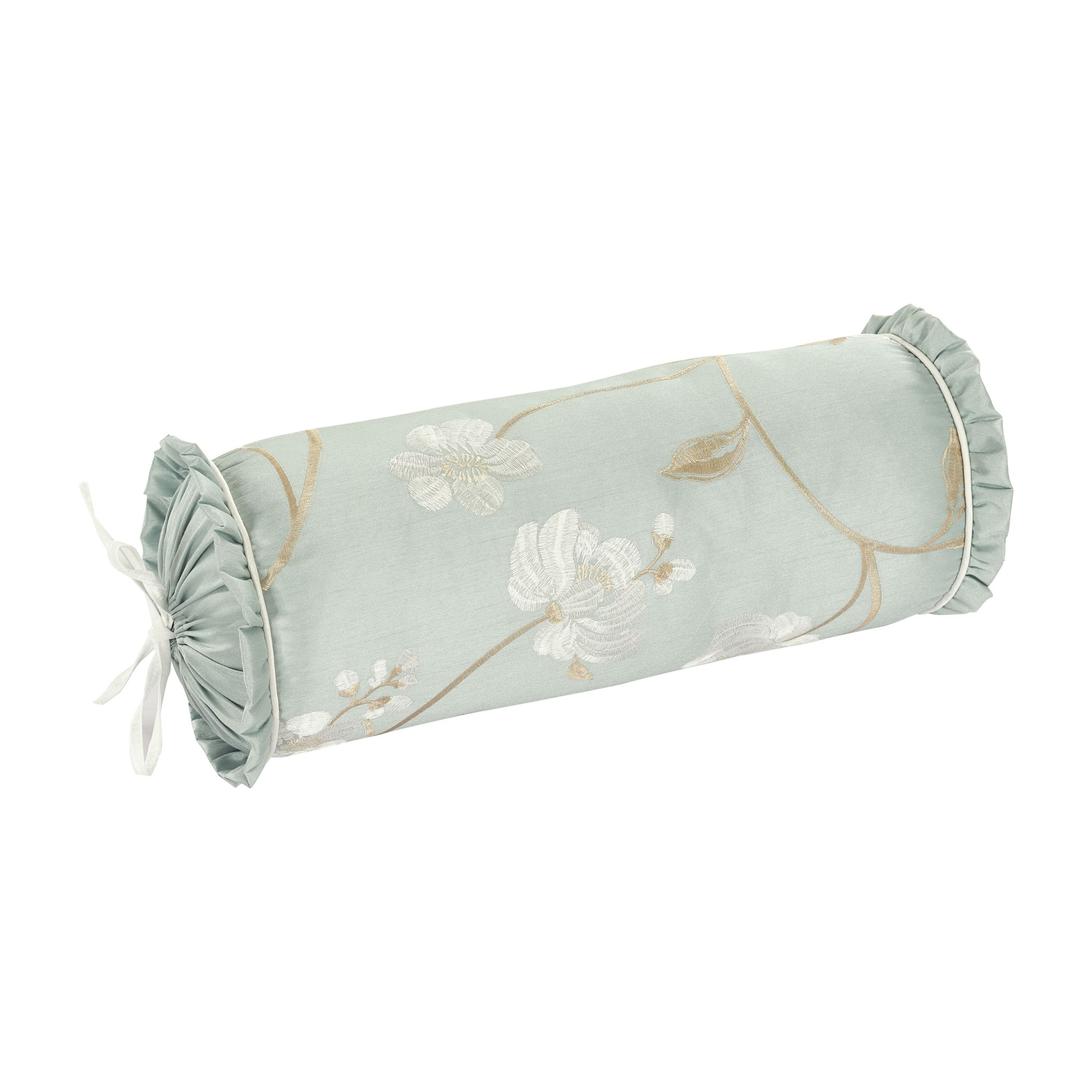 Spring Garden Bolster Decorative Throw Pillow