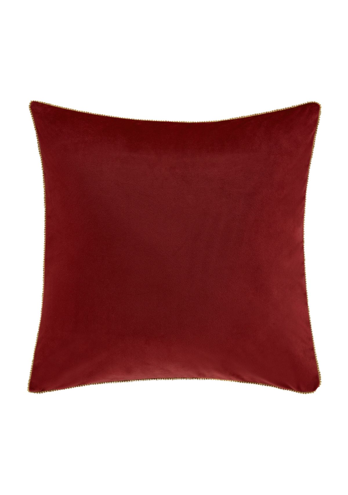 Noelle 18" Square Embellished Decorative Throw Pillow