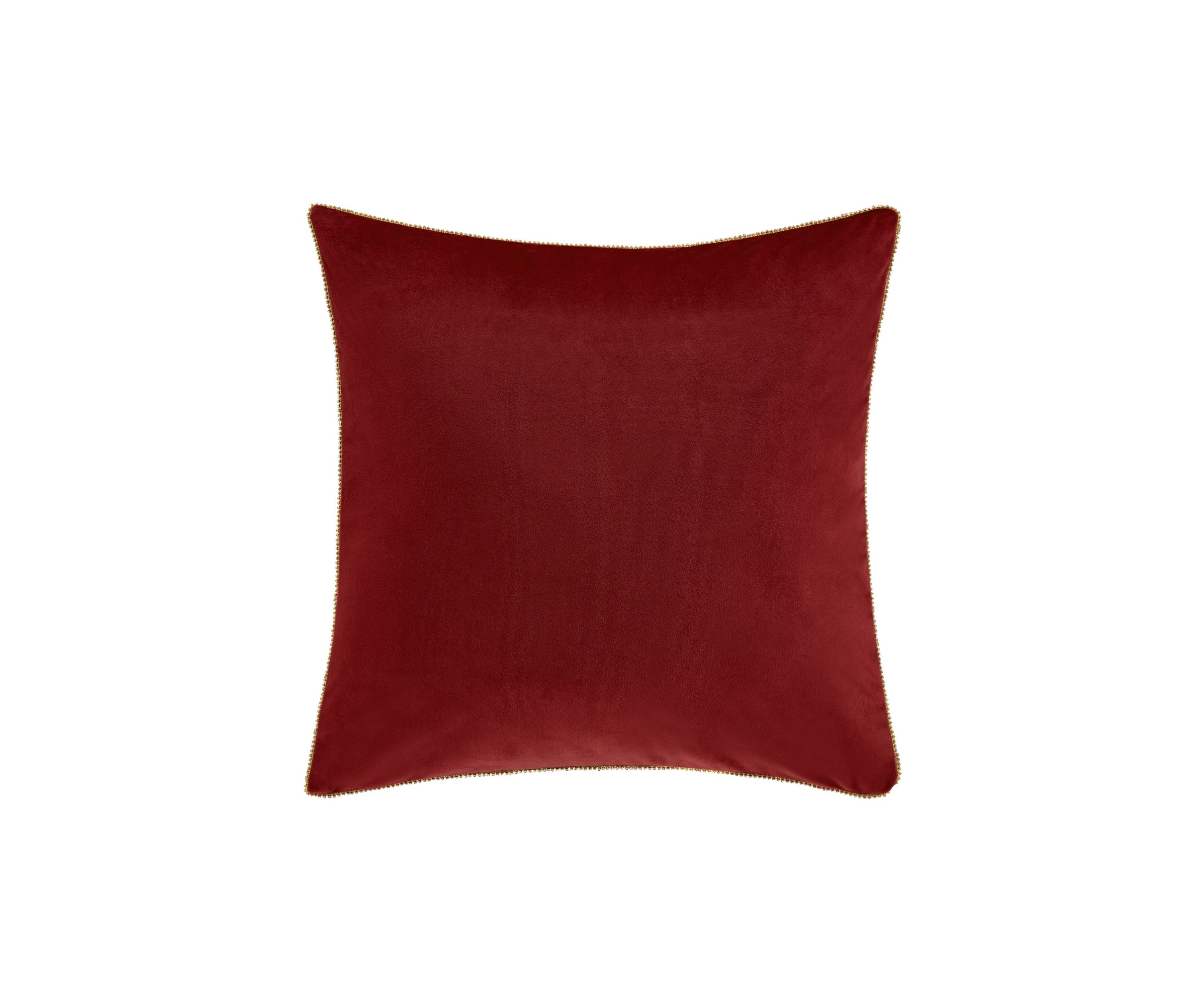 Noelle 18" Square Embellished Decorative Throw Pillow