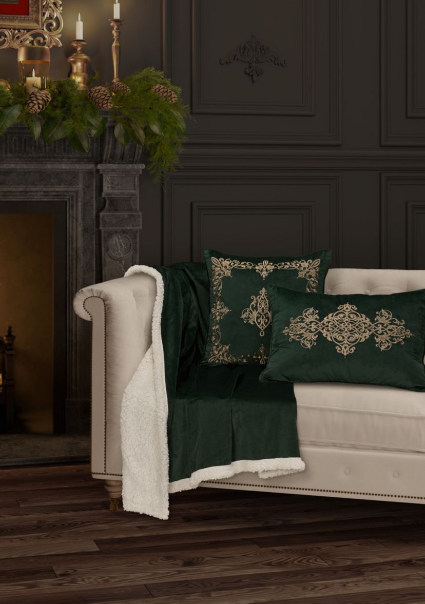 Noelle 18" Square Decorative Throw Pillow