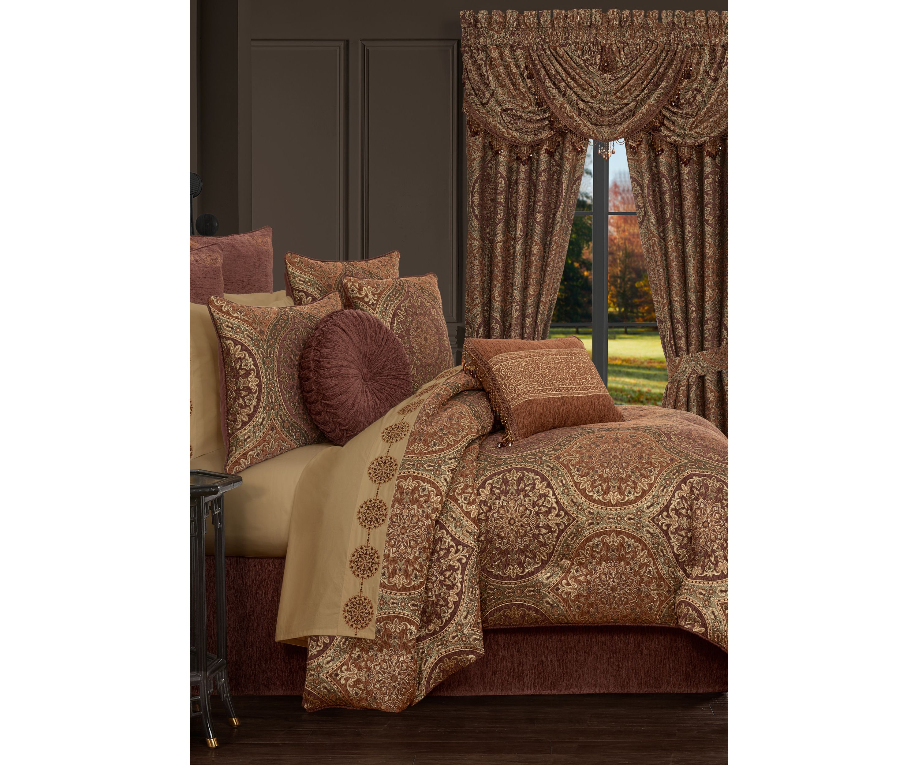 Harvest Moon 20" Square Decorative Throw Pillow