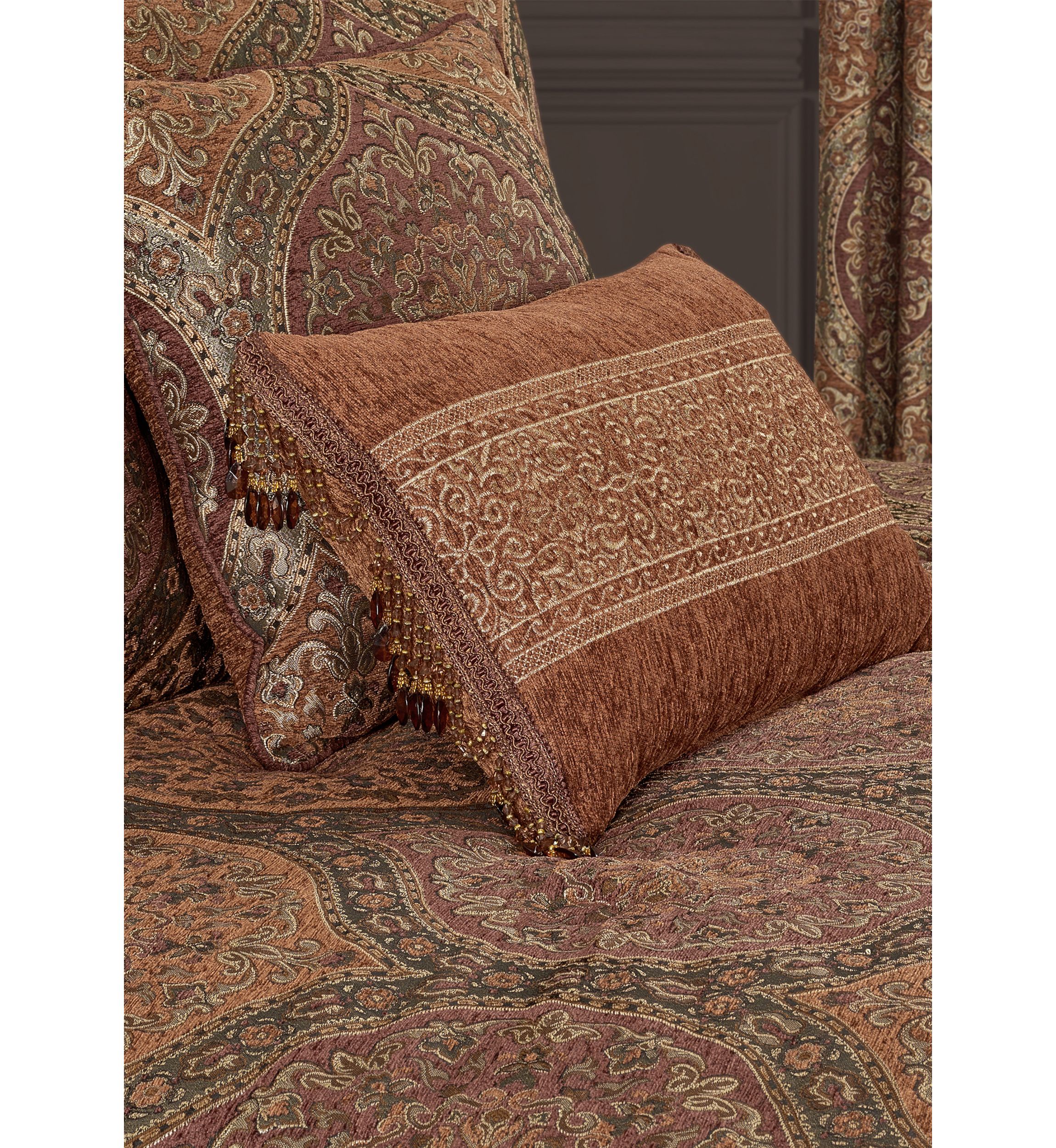 Harvest Moon Boudoir Decorative Throw Pillow