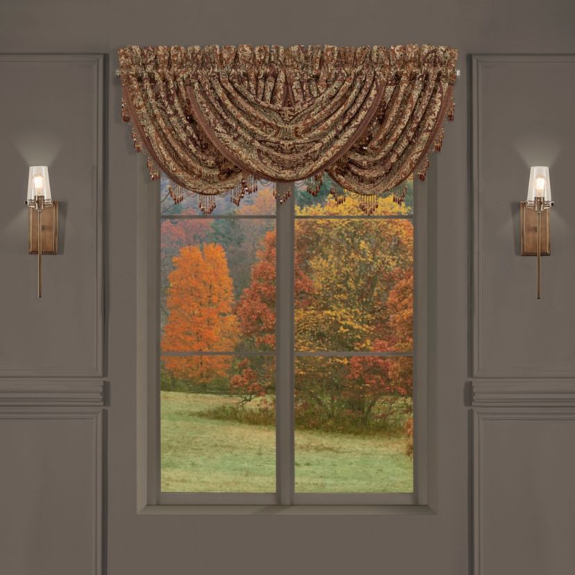 Harvest Moon Window Waterfall Valance