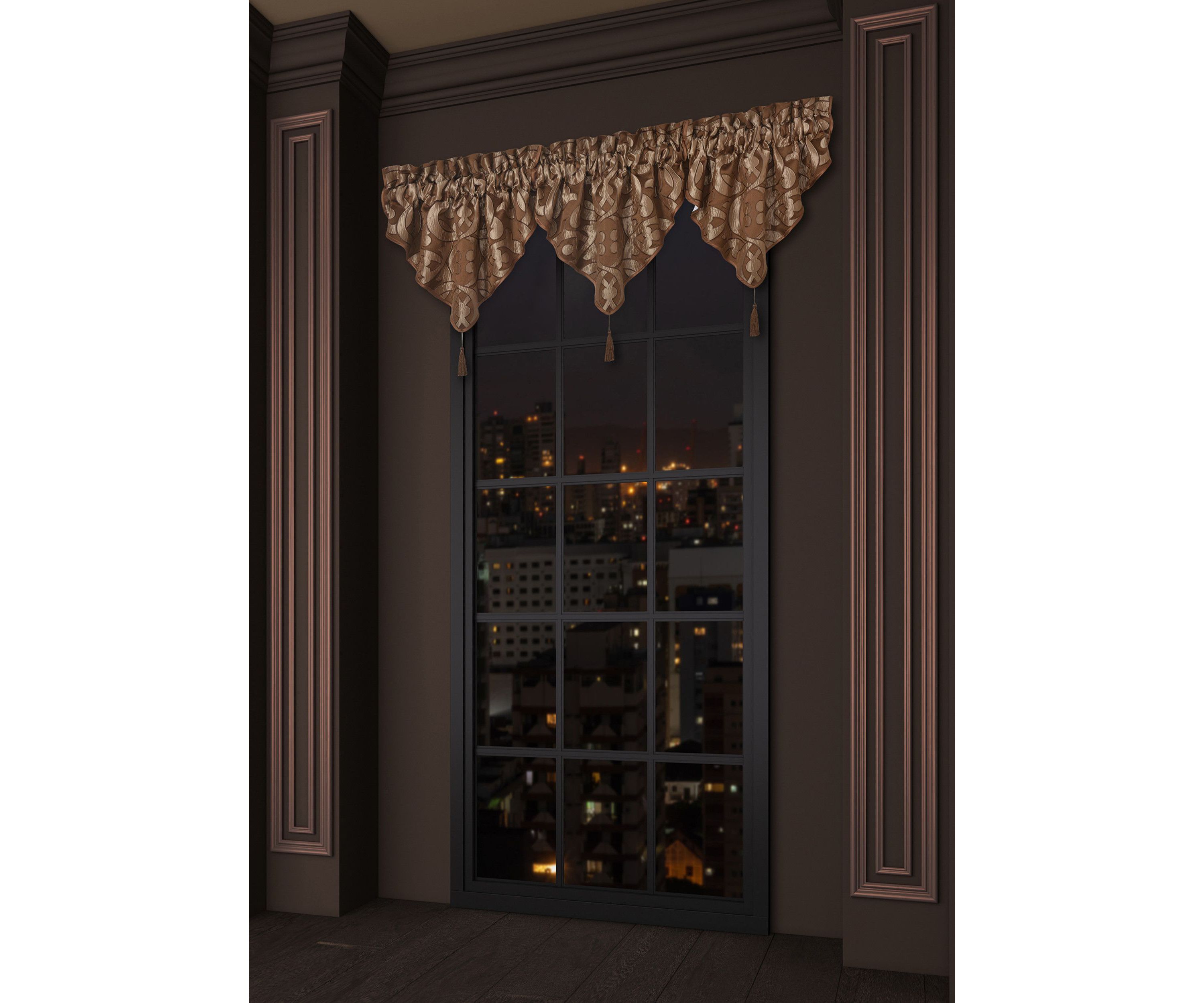 La Boheme Window Ascot Valance