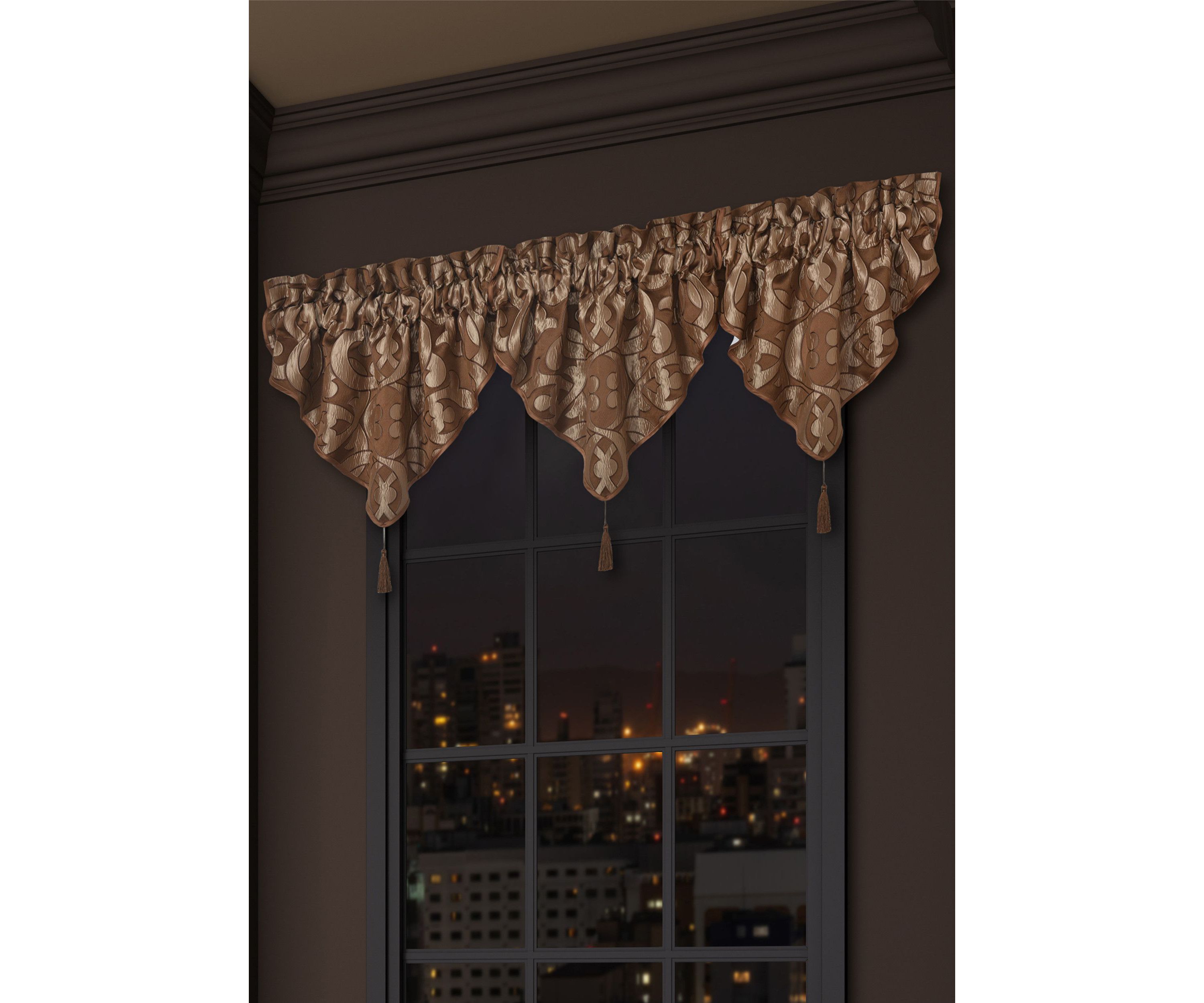 La Boheme Window Ascot Valance