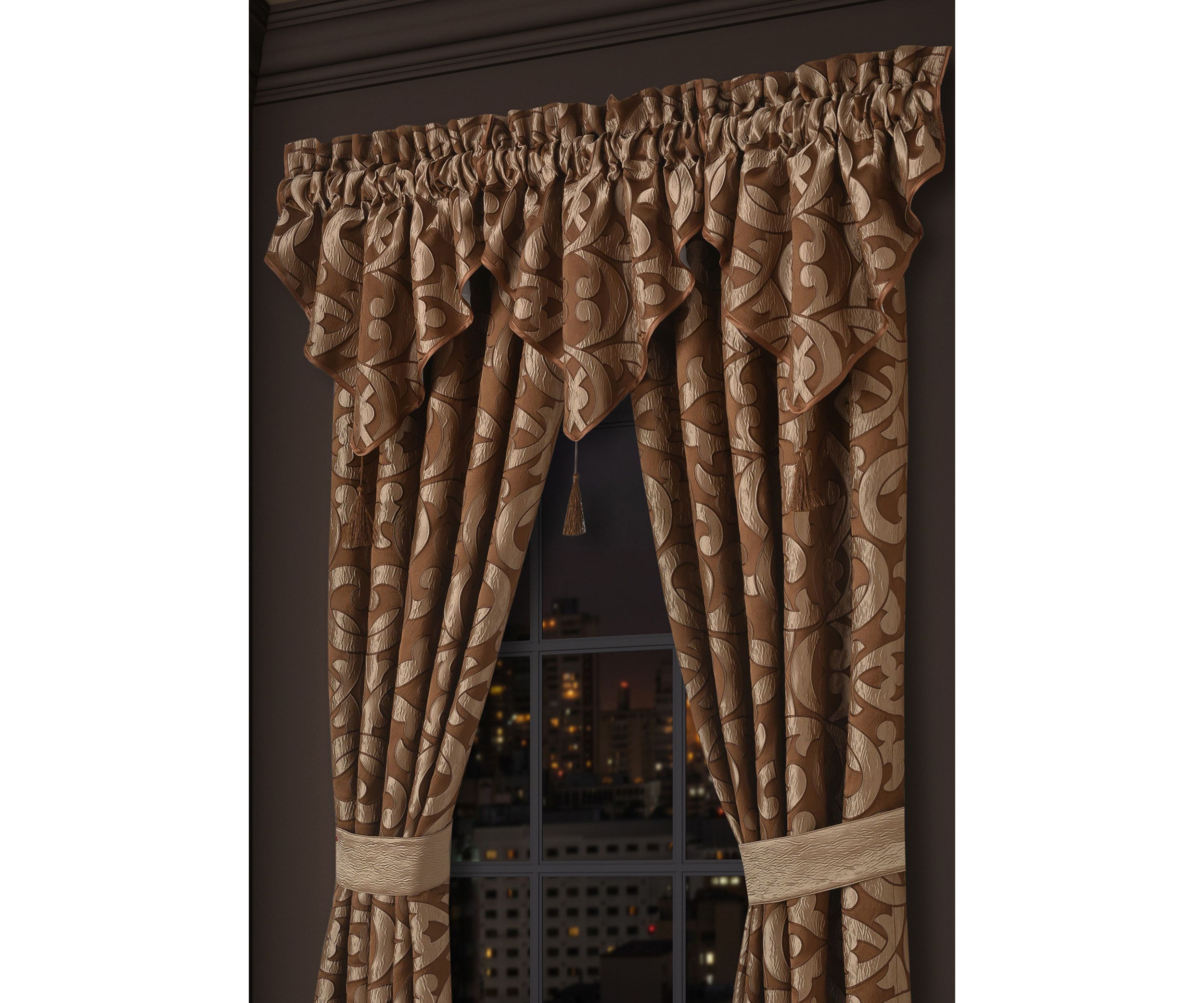 La Boheme Window Ascot Valance