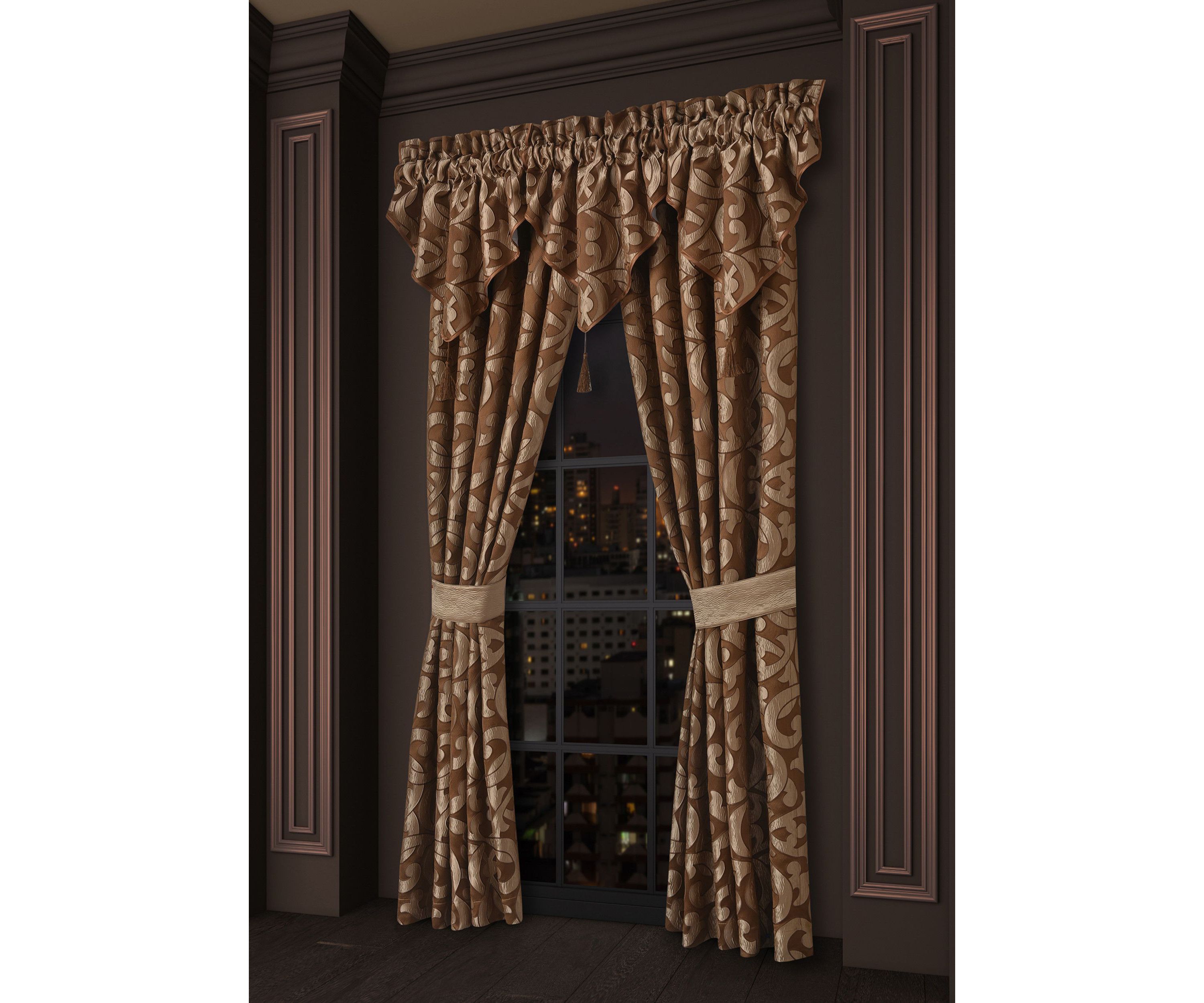 La Boheme Window Ascot Valance
