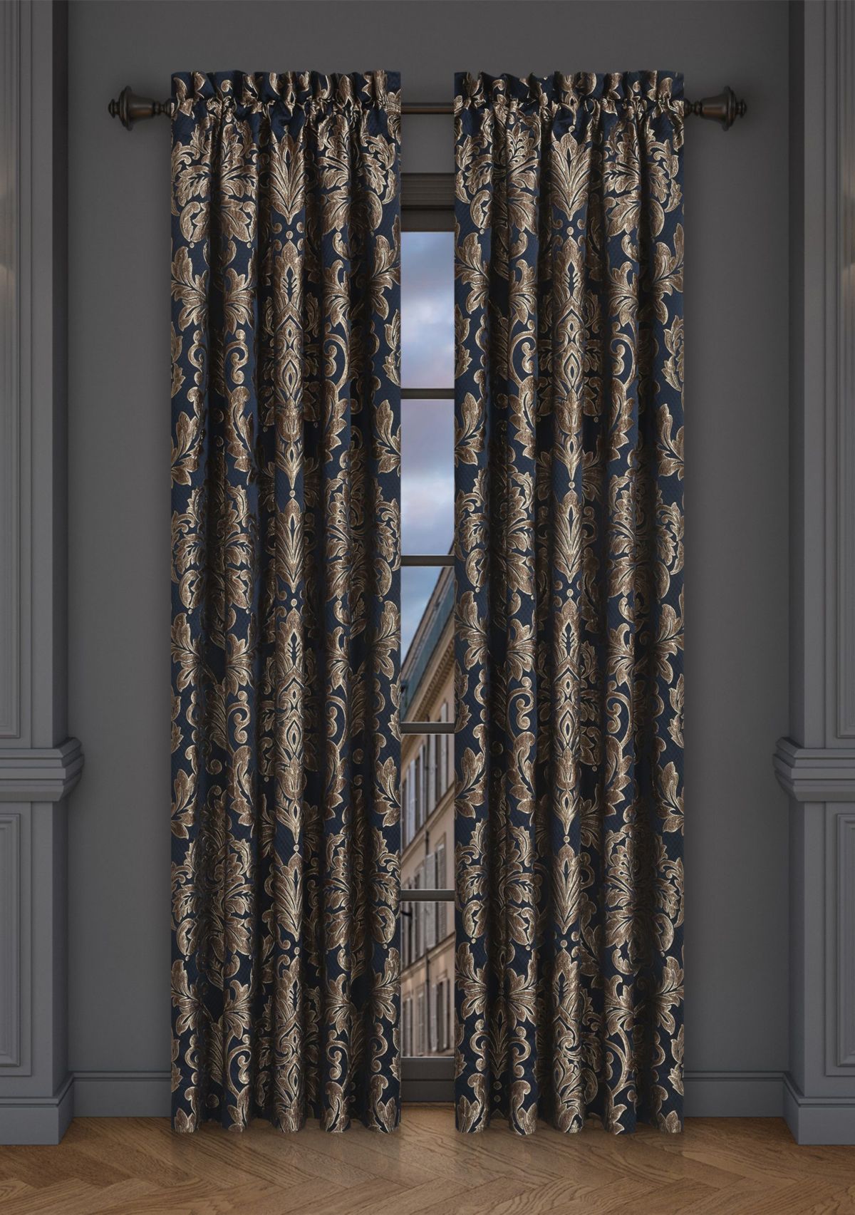 Monte Carlo Drapery Panel Pair