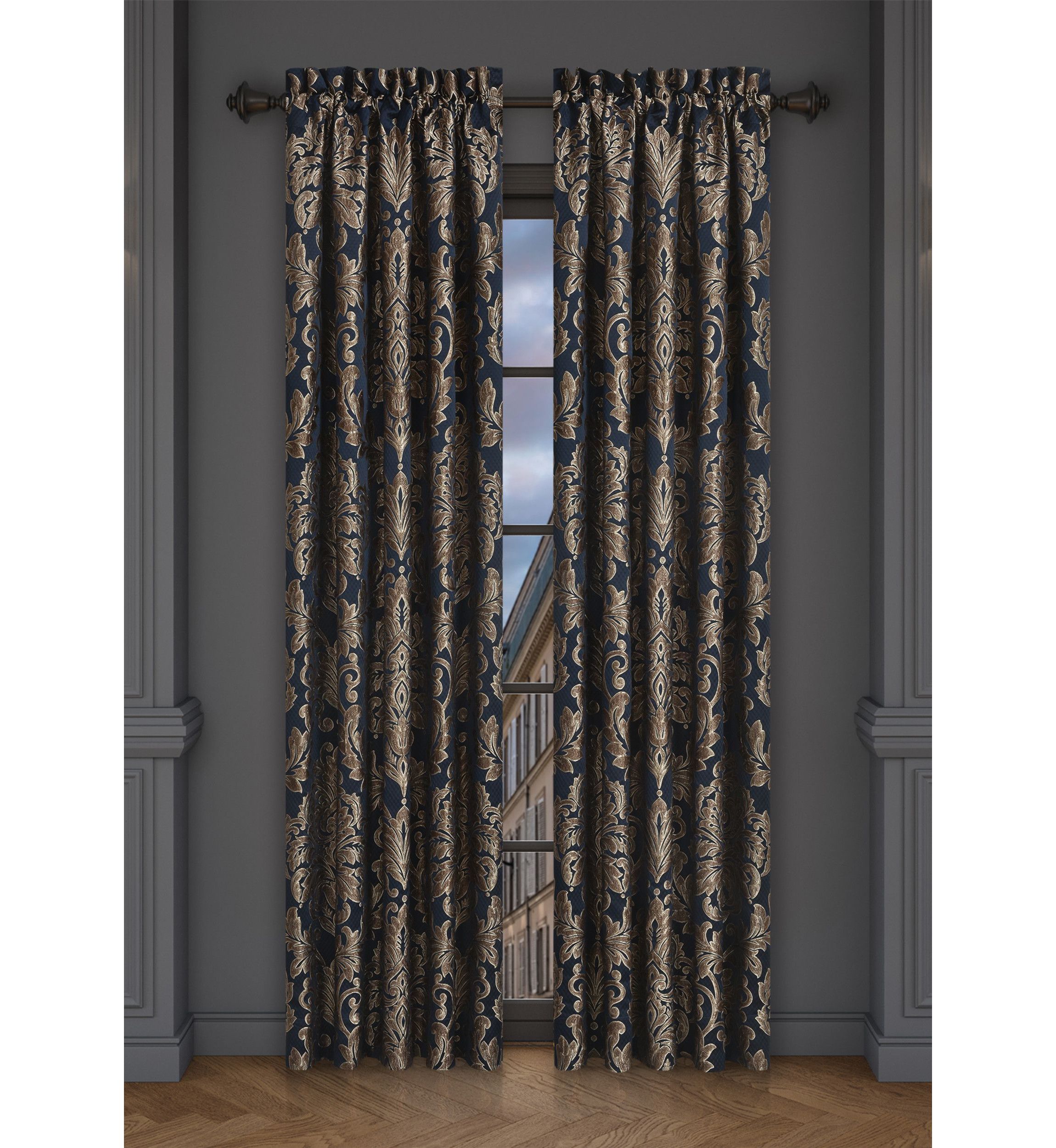 Monte Carlo Drapery Panel Pair