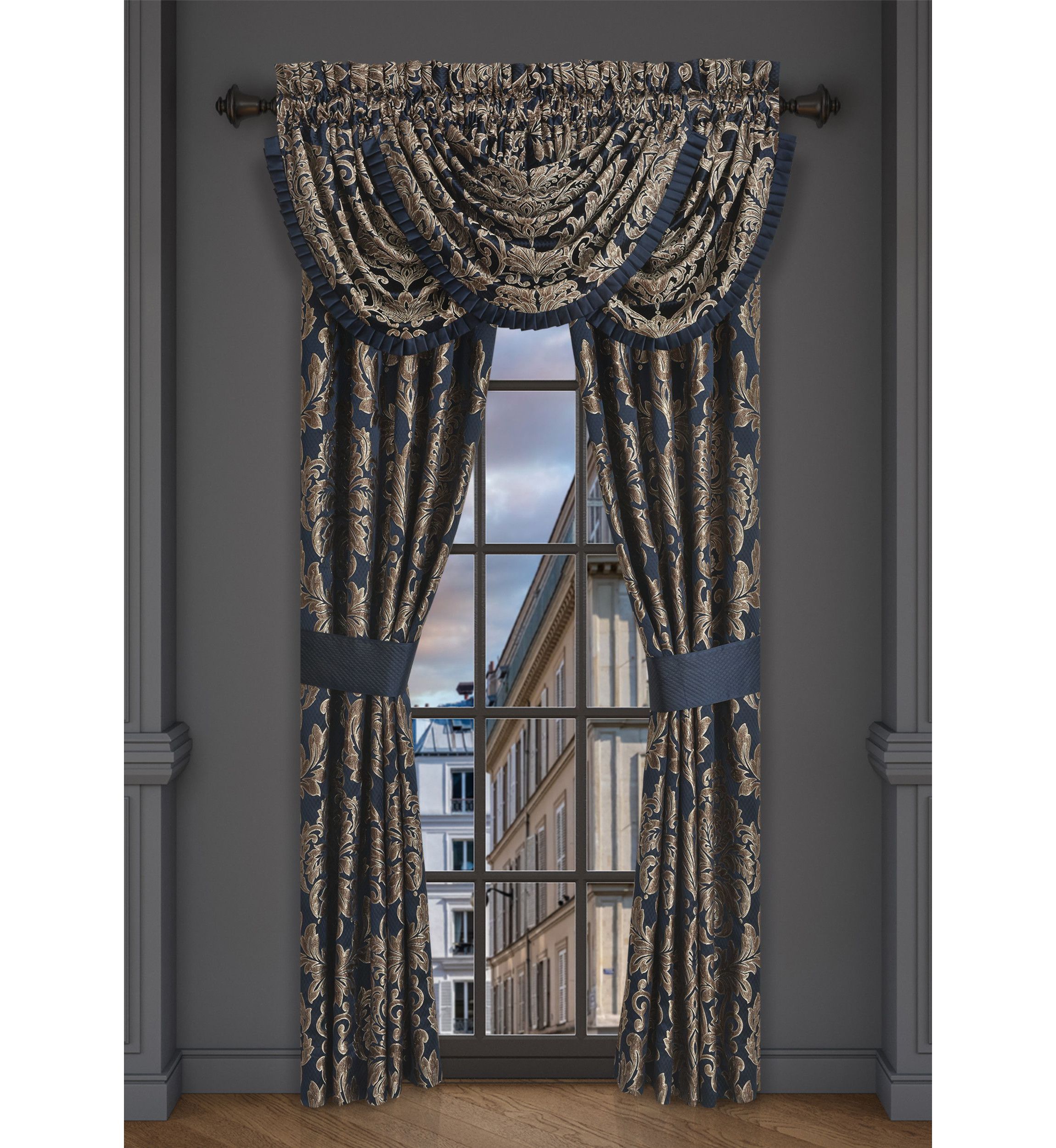 Monte Carlo Drapery Panel Pair