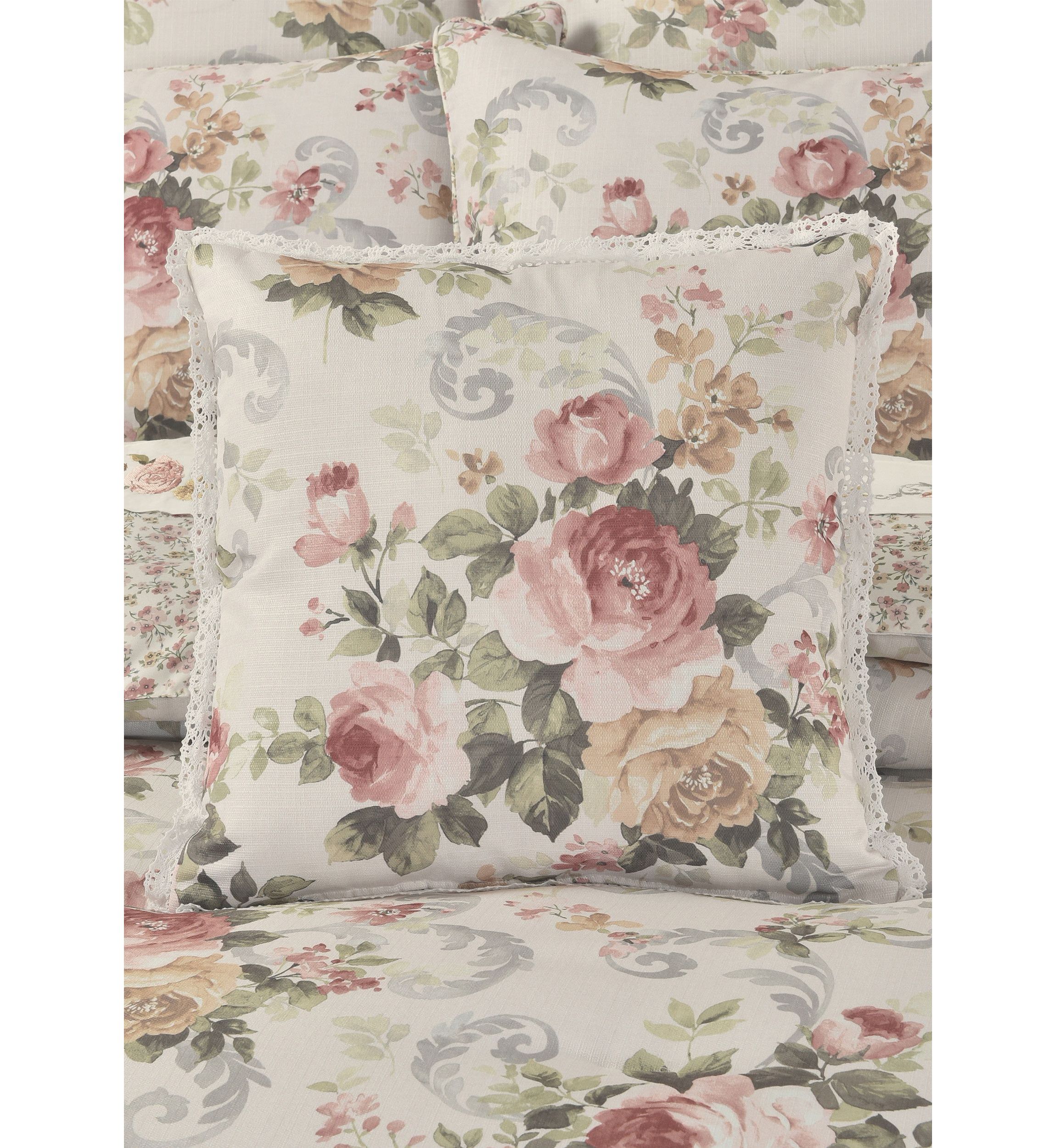 Chablis 16" Square Decorative Throw Pillow