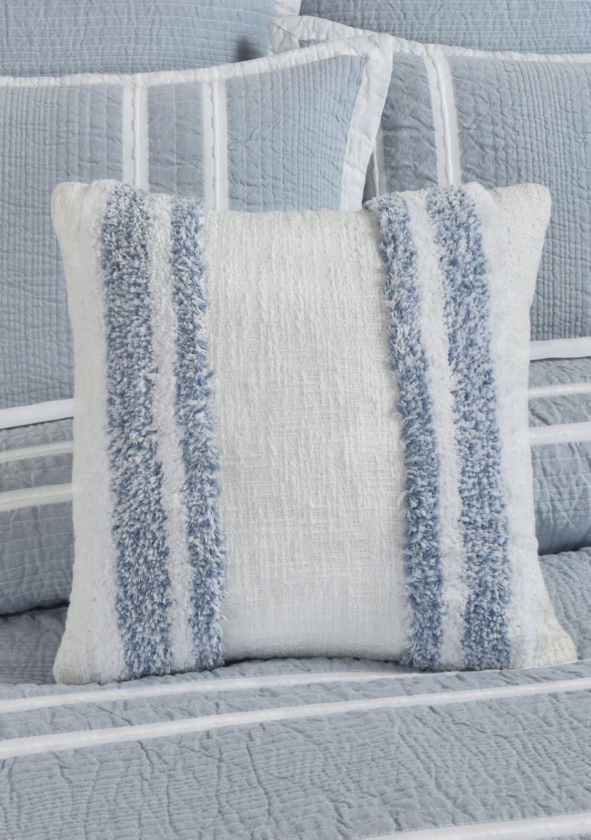 Beachwood Pillow 18" Square Decorative Throw Pillow