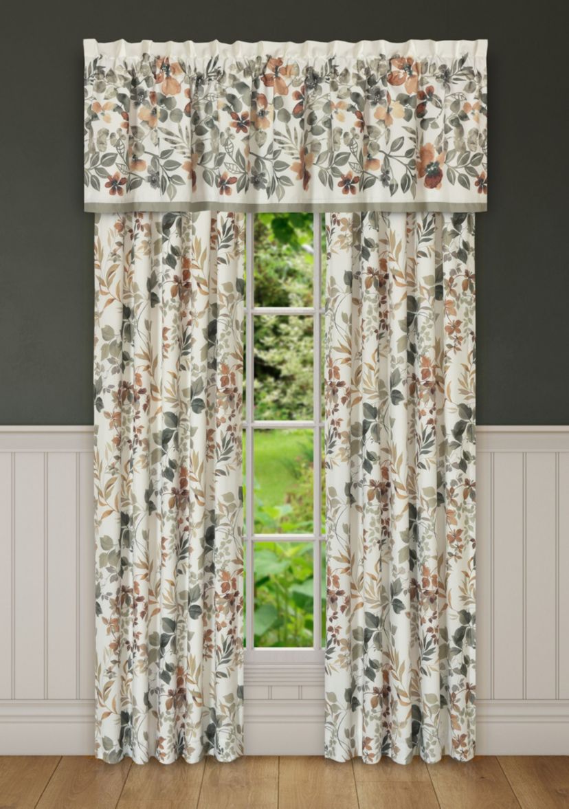 Evergreen Drapery Panel Pair
