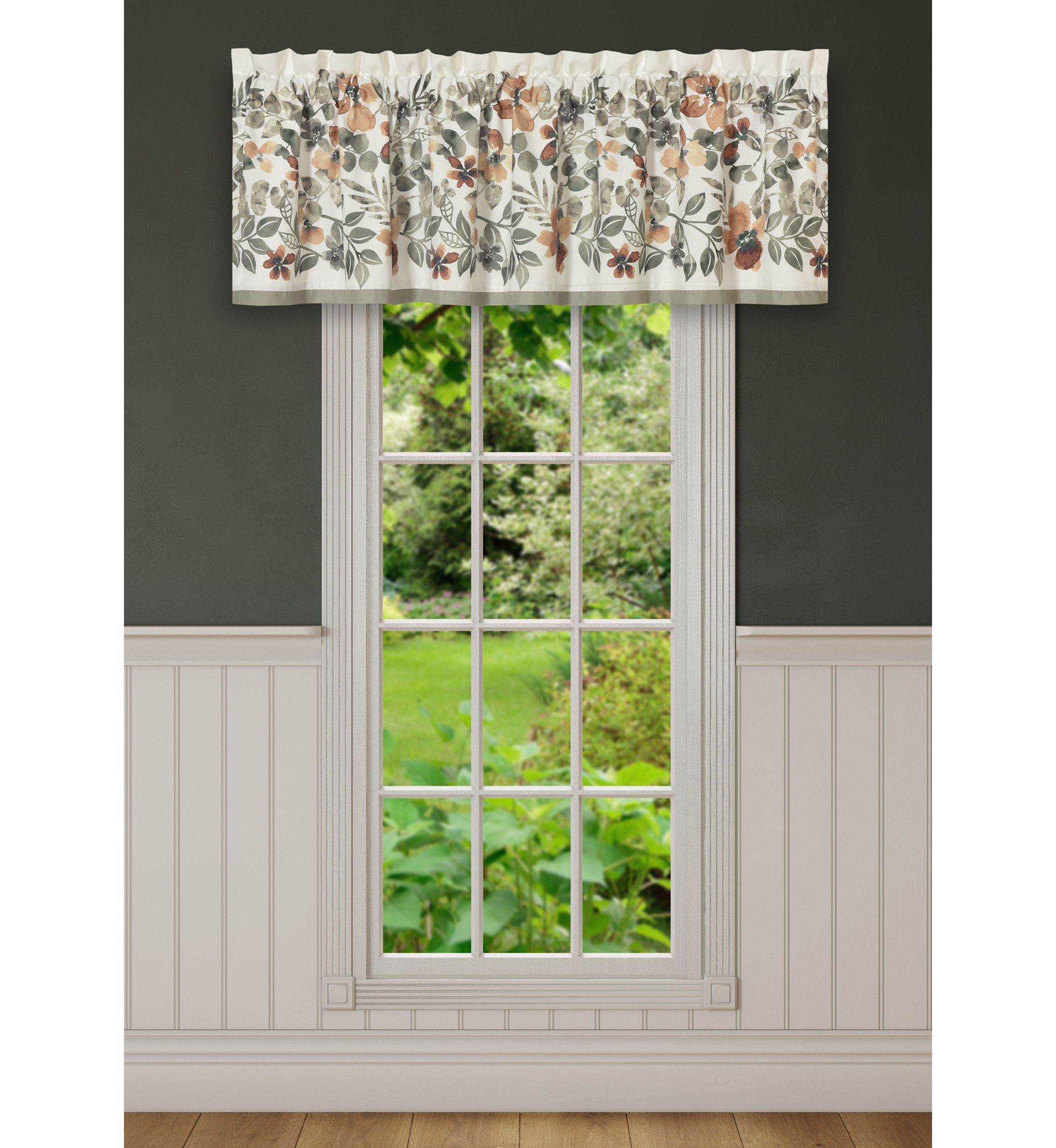 Evergreen Window Straight Valance